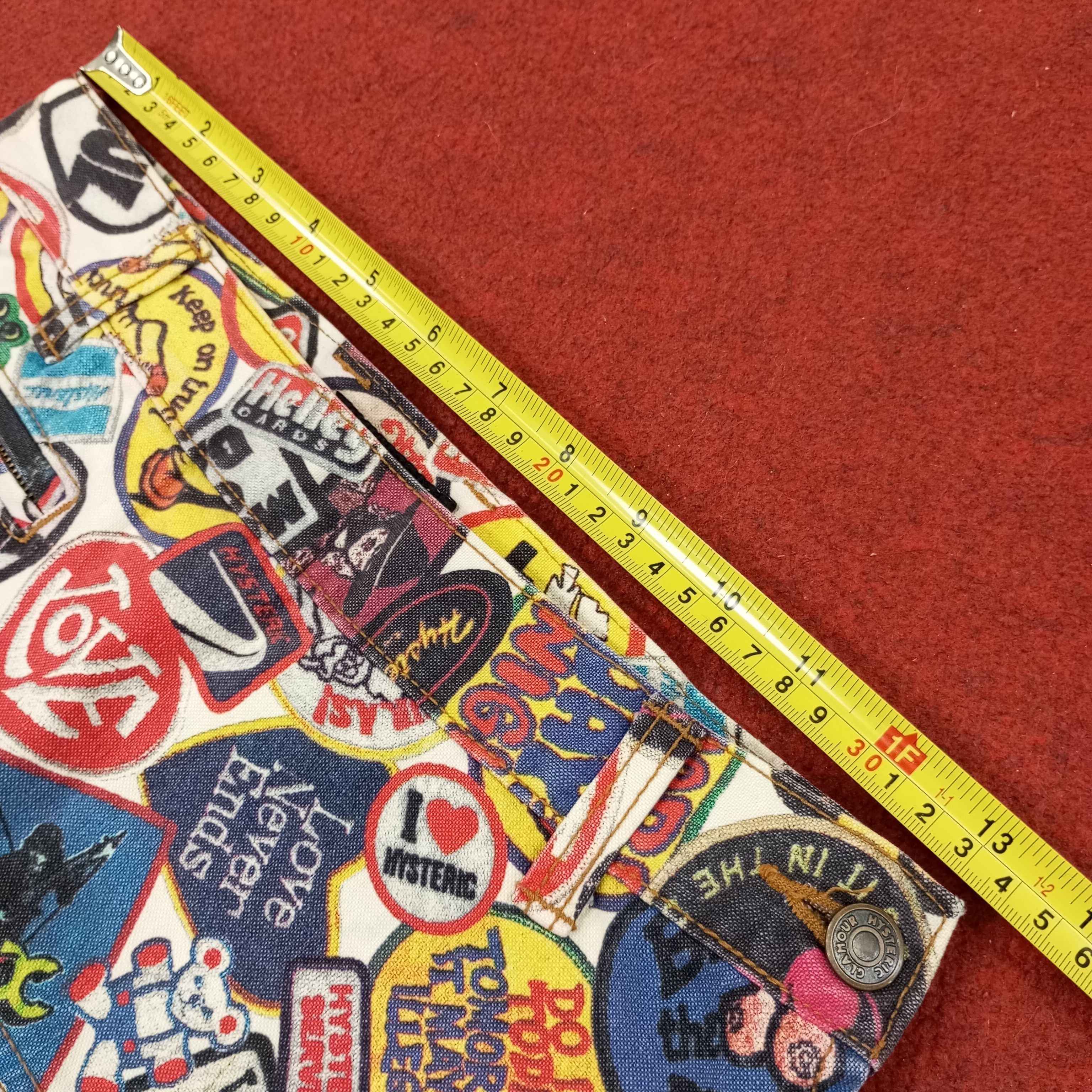 Hysteric Glamour Hysteric Glamour Fullprint Design Fashion Skirt c235n15 Size 26" / US 2 / IT 38 - 7 Thumbnail