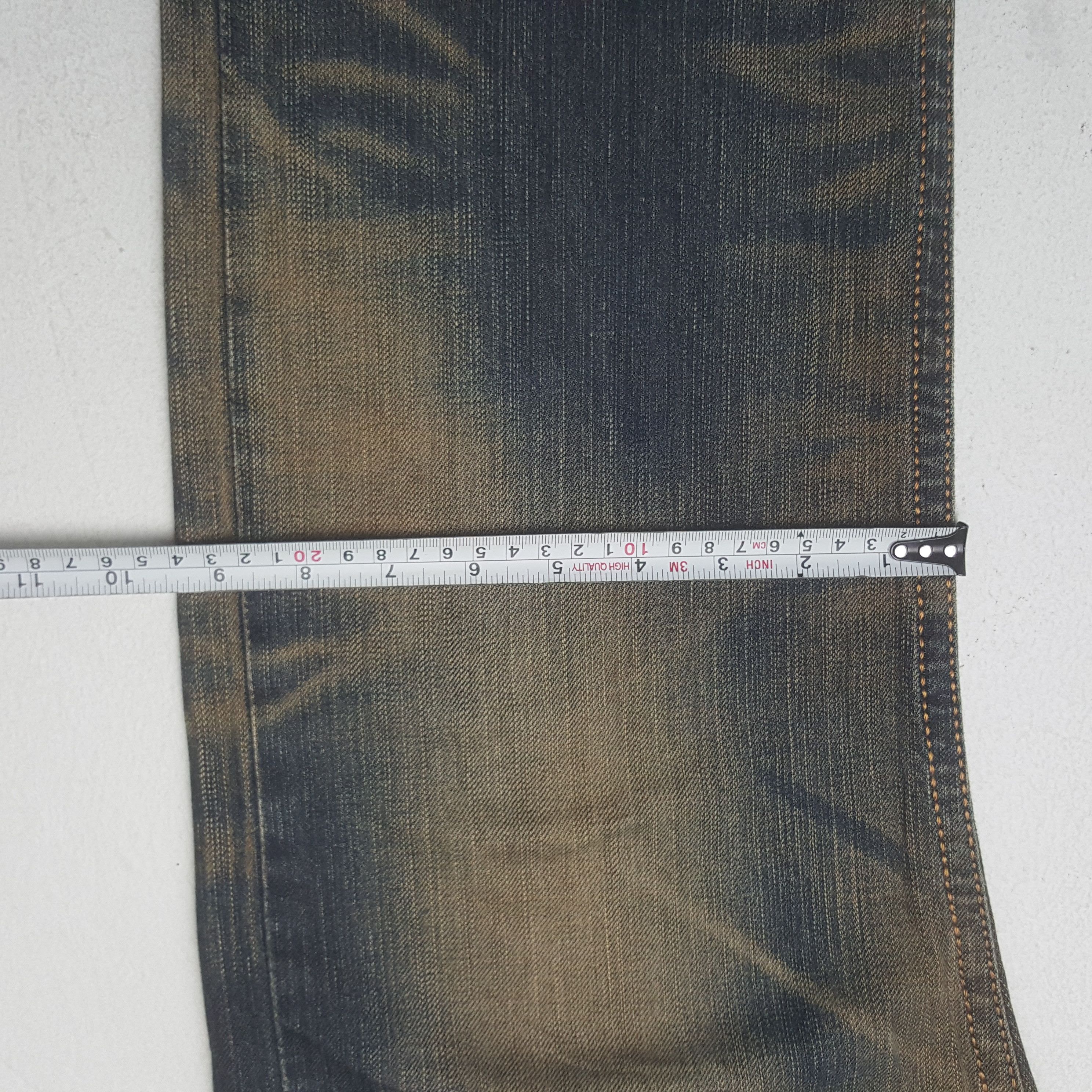 Edwin × Japanese Brand × Vintage Vintage Edwin XU Exclusive Vintage Denim Jeans Size US 36 / EU 52 - 10 Thumbnail