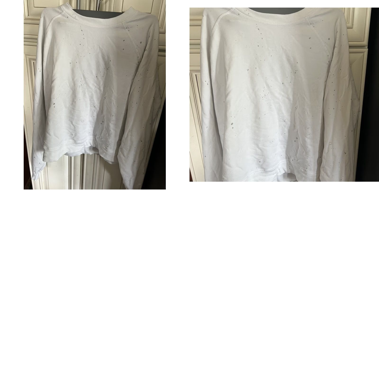 Vintage Electric & Rose Ronan Galaxy Pullover Sweatshirt L White Womens Long Sleeve Size L / US 10 / IT 46 - 8 Thumbnail