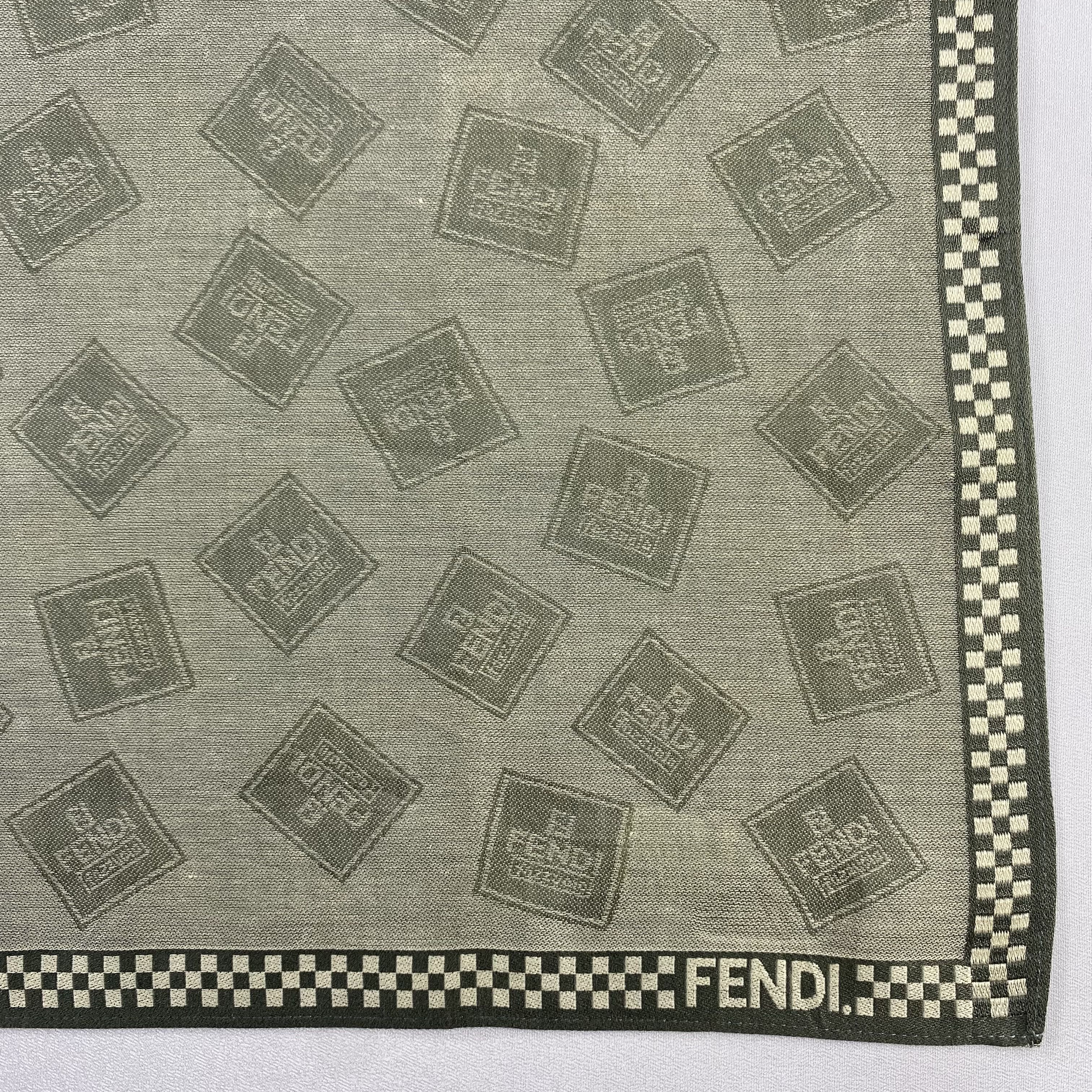 Vintage Fendi Handkerchief / Neckerchief / Bandana-P814 Size ONE SIZE - 3 Thumbnail