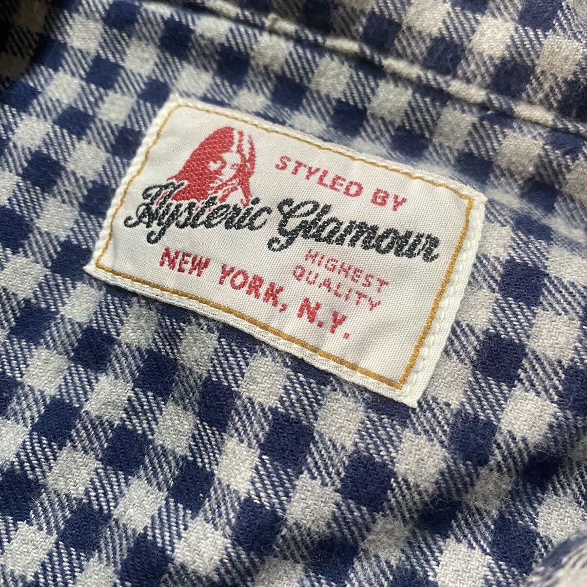 Hysteric Glamour Hysteric Glamour Gingham Double Pocket Chambray Size US S / EU 44-46 / 1 - 7 Thumbnail