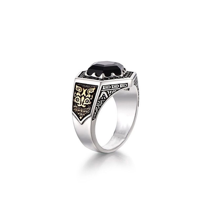 Sterling Silver × Vintage Resizable 925 Sterling Silver Vintage Ring Size ONE SIZE - 6 Thumbnail