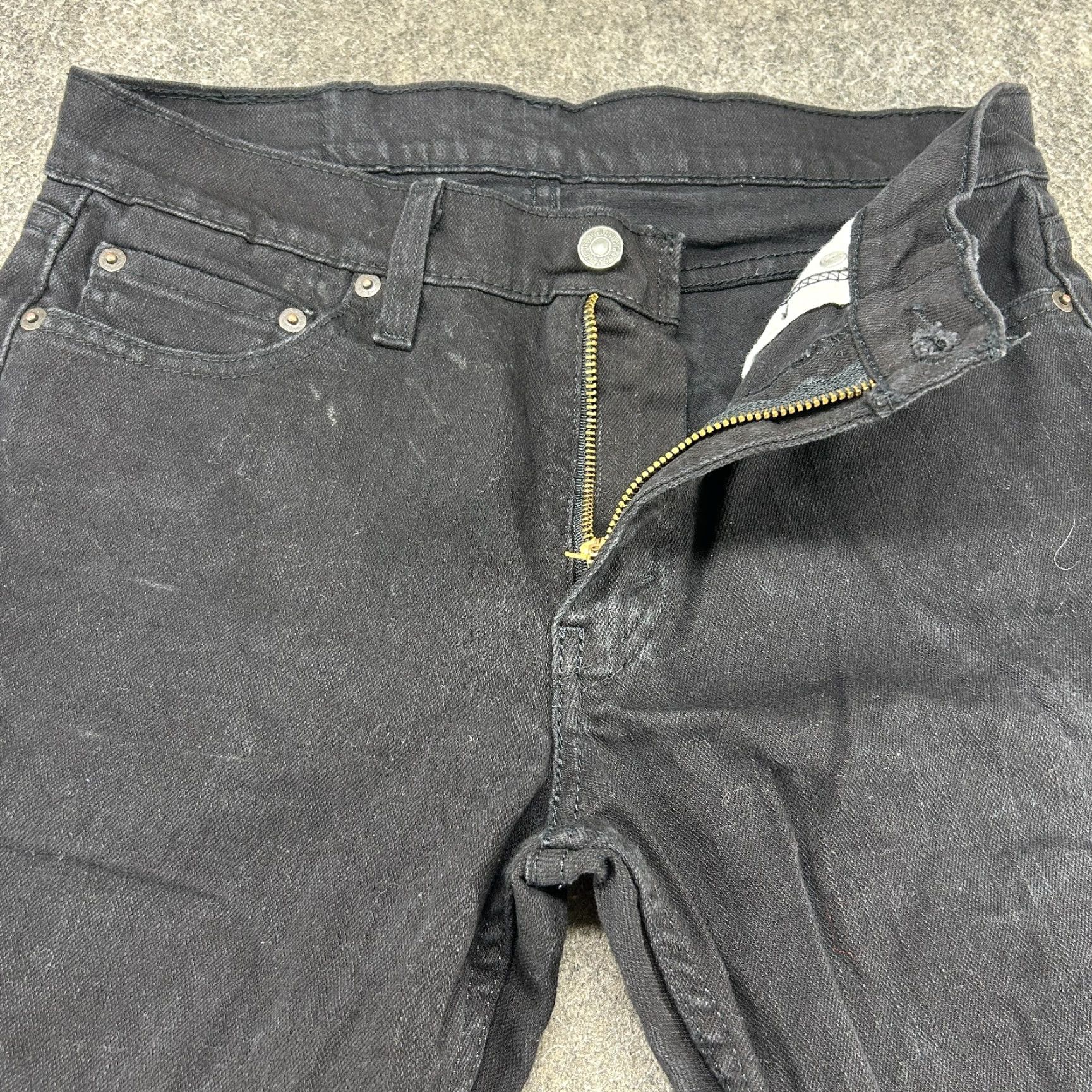 Levi's Levi's 511 Jeans Mens 30x30 Black Skinny Leg Slim Fit Denim Cotton Stretch Mojave? Size US 30 / EU 46 - 2 Thumbnail