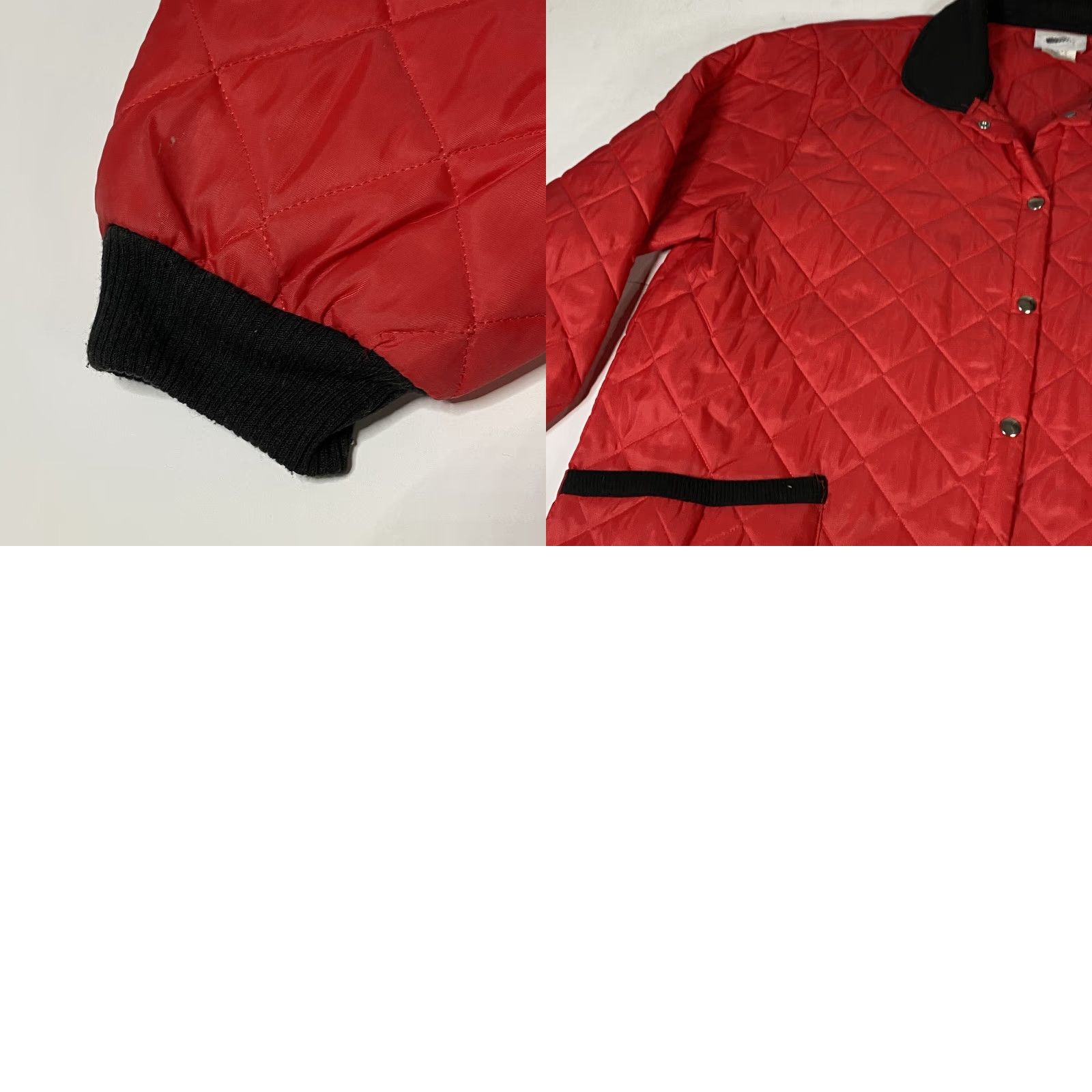 Blair VINTAGE John Blair 79’s Quilted Jacket Unisex Adults Size L Red Quilted Jacket 1970 Mens Womens Boys Girls Size US L / EU 52-54 / 3 - 10 Thumbnail
