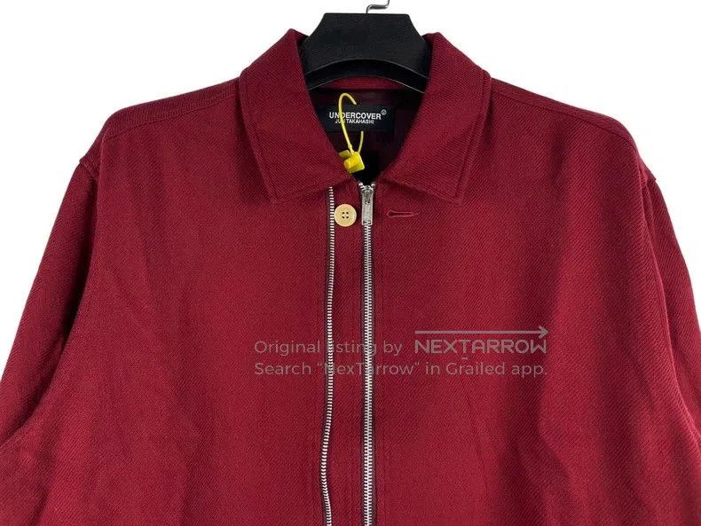 Undercover Undercover 24AW Fringe Distressed Red Jacket Size US L / EU 52-54 / 3 - 3 Thumbnail