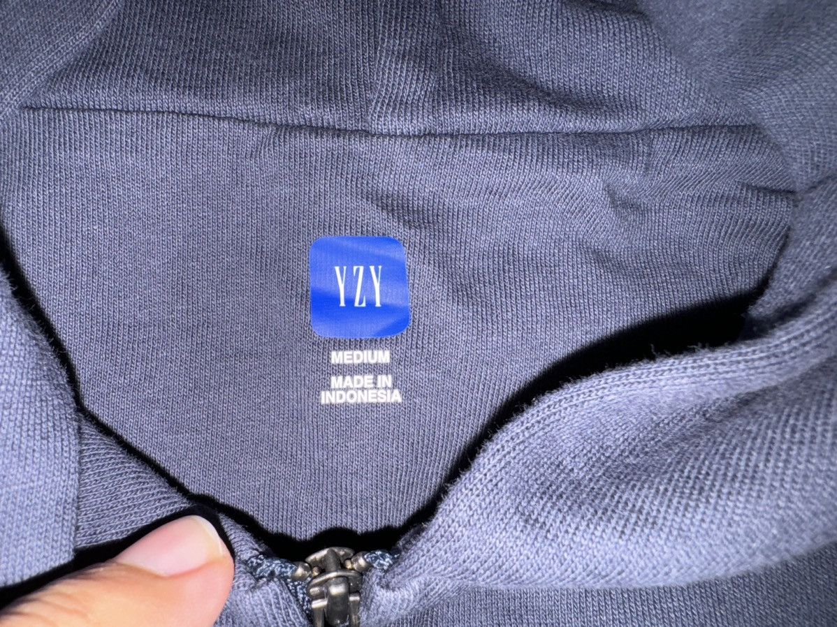 Balenciaga × Gap × Kanye West Yeezy Gap Zip Up Hoodie Navy Size Medium Size US M / EU 48-50 / 2 - 5 Thumbnail