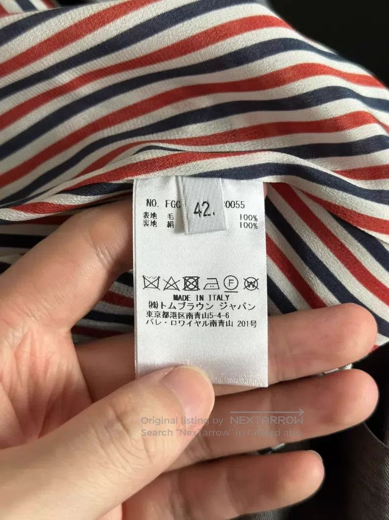 Thom Browne Thom Browne Gray Pleated Skirt Size 27" / US 4 / IT 40 - 4 Thumbnail
