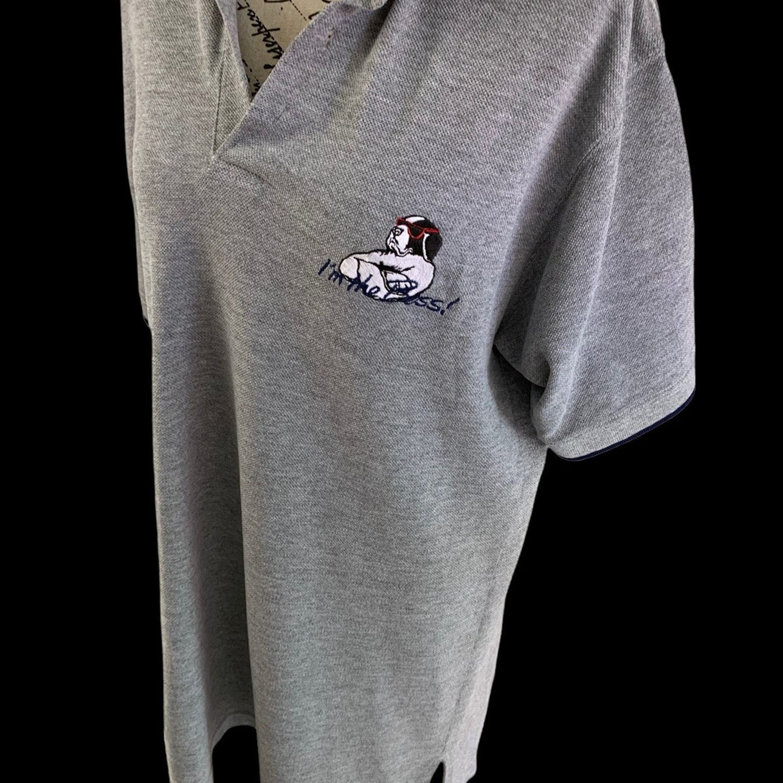 Big Dogs *Big Dogs Men's Size Medium Polo Golf Shirt Cotton Polyester Size US M / EU 48-50 / 2 - 4 Thumbnail
