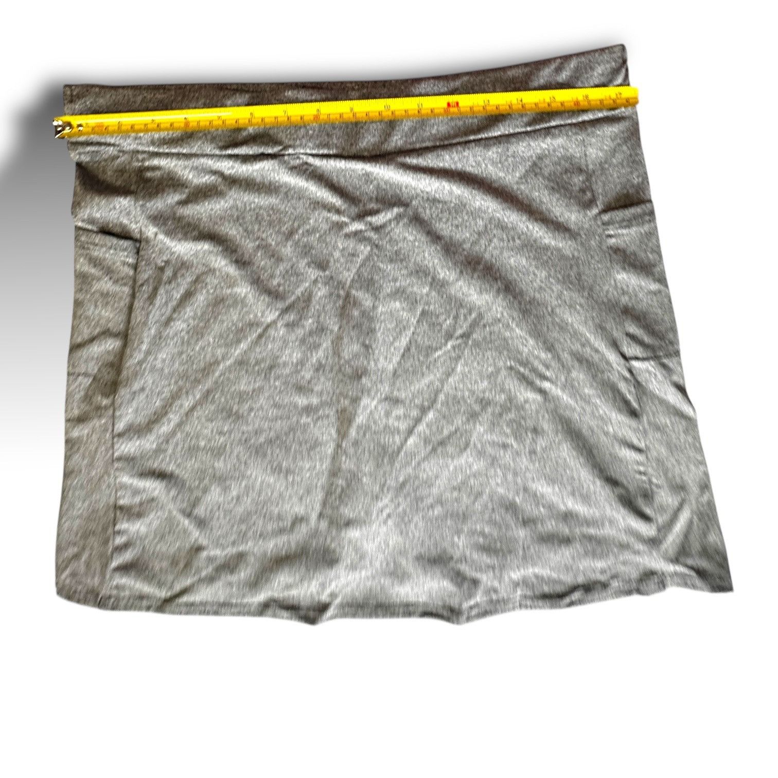 Other Womens Athletic Skort Pockets 3XL Pol/Elastane Gray Breathab Size 35" - 7 Thumbnail