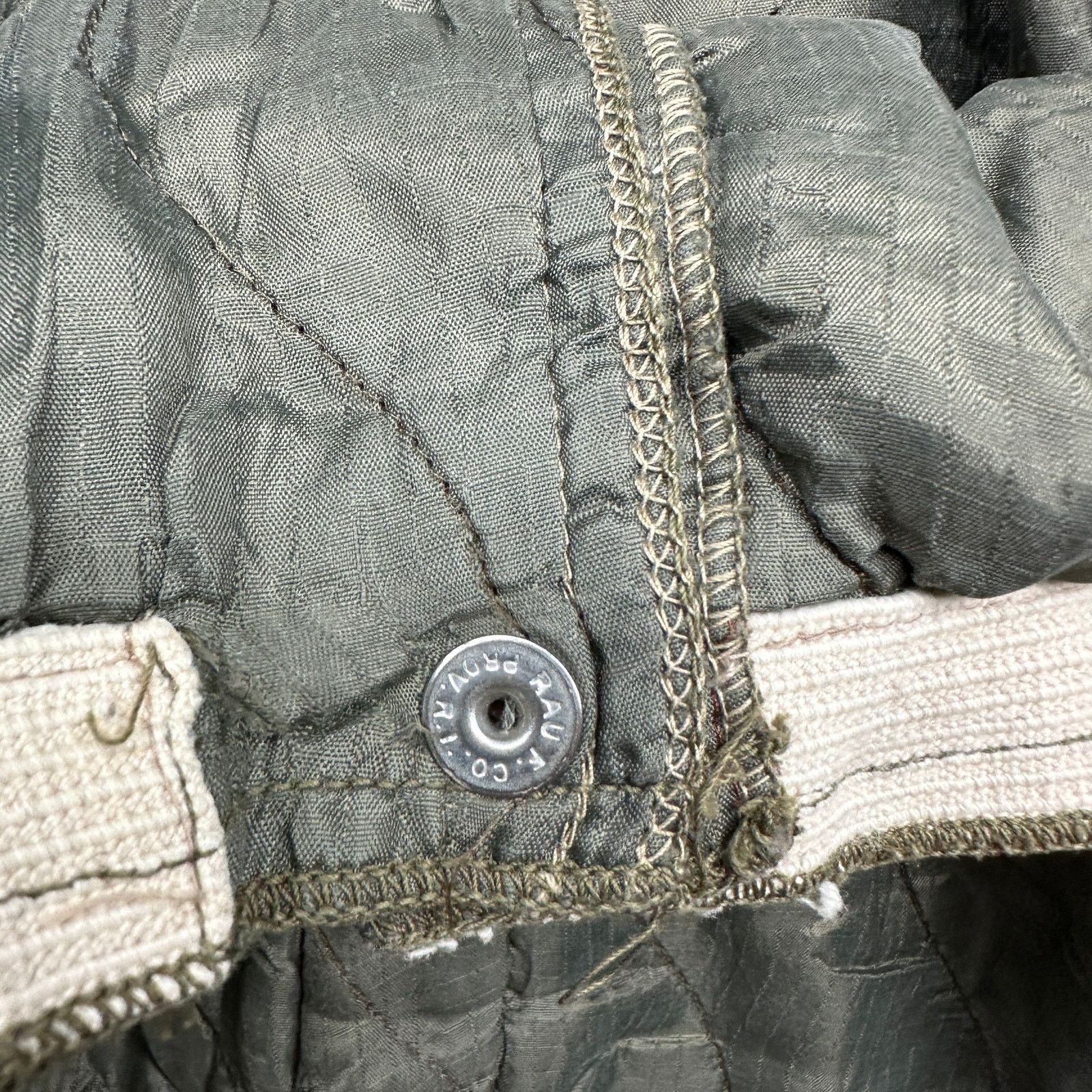 Vintage Vintage 50s 60s Air Force Military Quilted Pants Mens Large Size US 31 - 3 Thumbnail