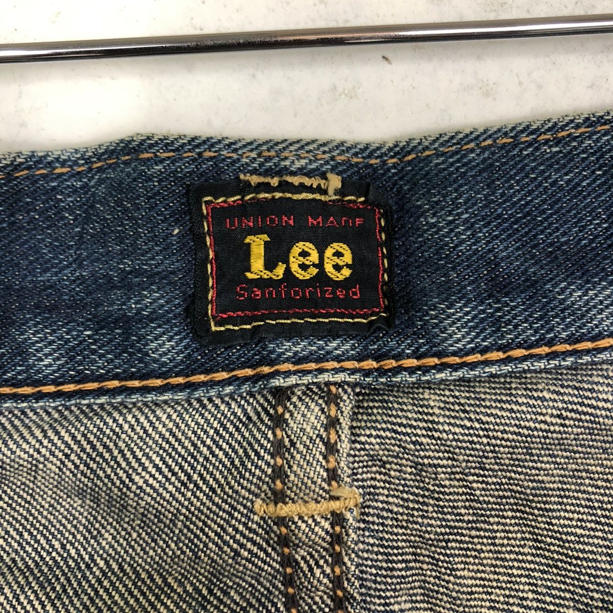 Japanese Brand 🔥VINTAGE DENIM JEANS LEE UNION MADE SANFORIZED Size US 30 / EU 46 - 17 Thumbnail
