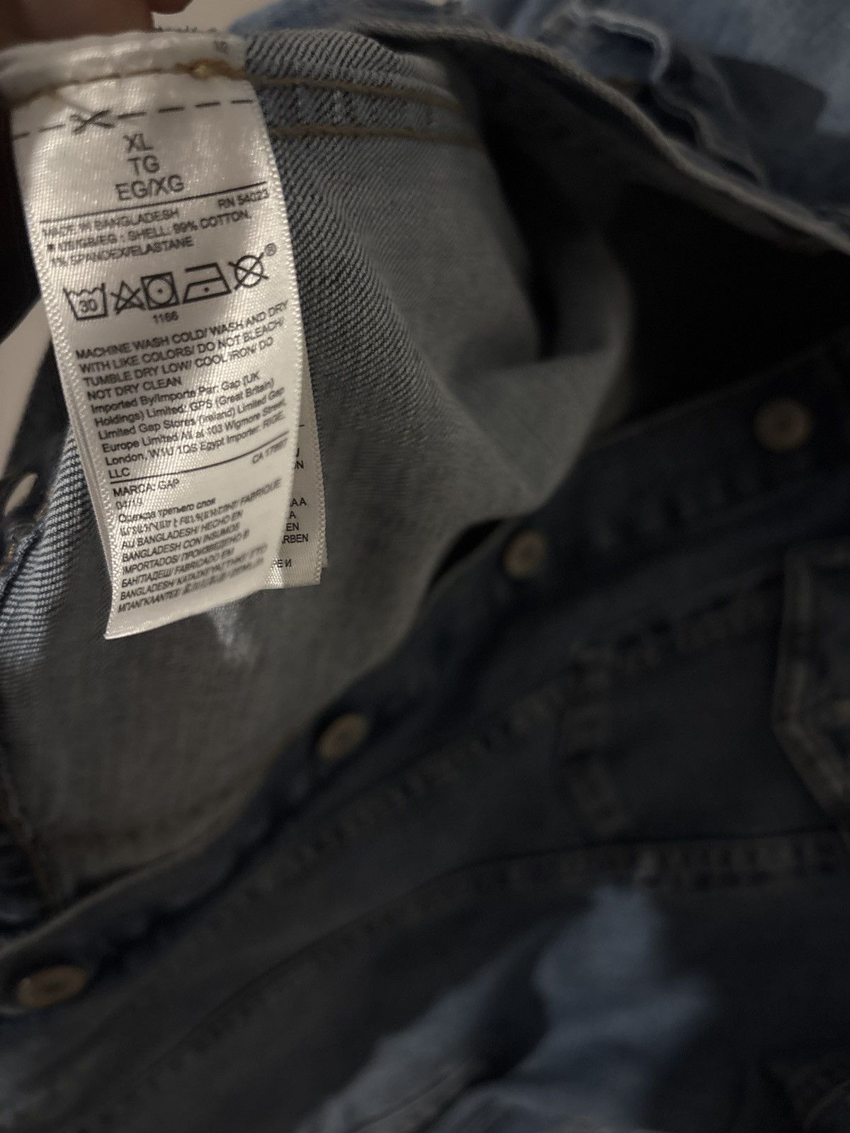 Gap Gap Denim Jacket Size XL / US 12-14 / IT 48-50 - 4 Thumbnail