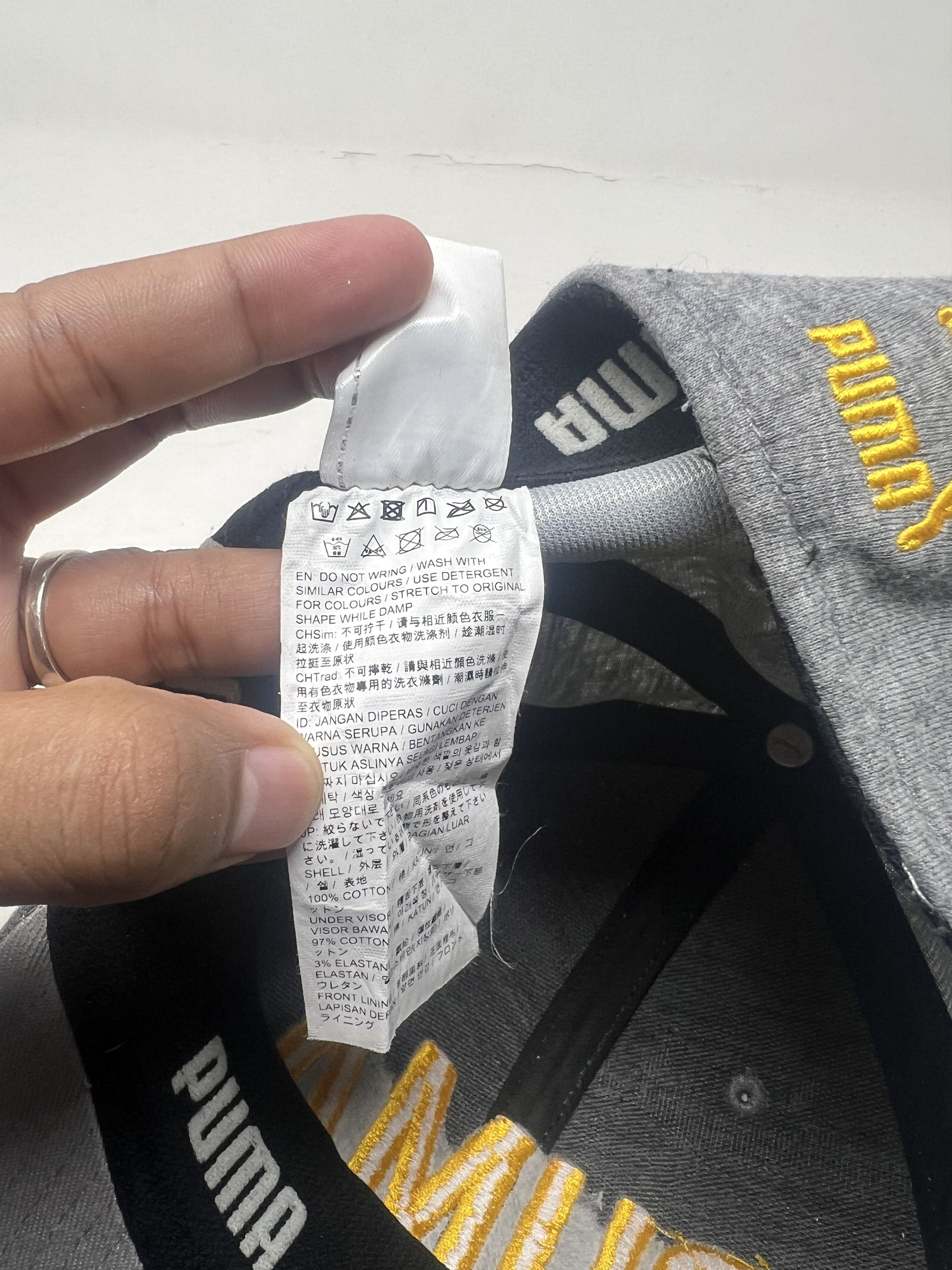 Puma Puma Spellout Fitted Hat Size ONE SIZE - 10 Thumbnail