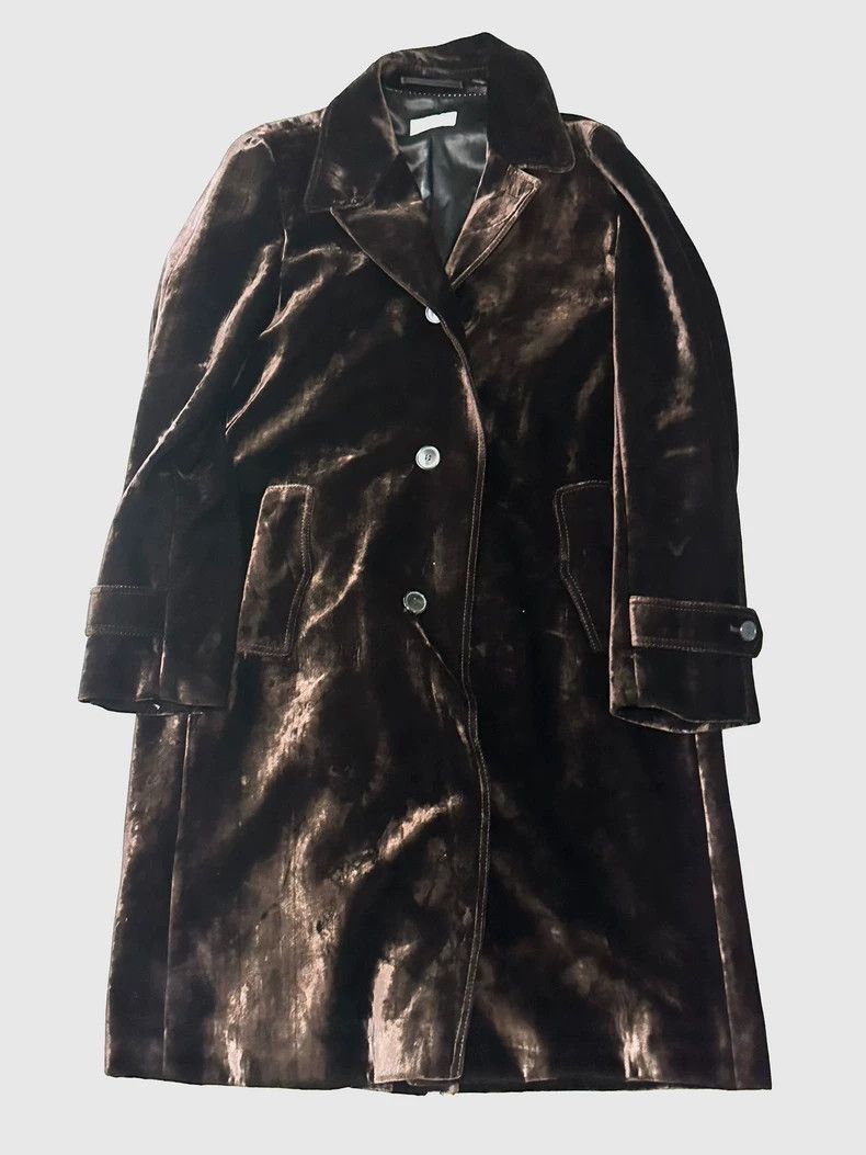 Dries Van Noten Dries Van Noten Runway Velvet Coat Size US S / EU 44-46 / 1 - 1 Thumbnail