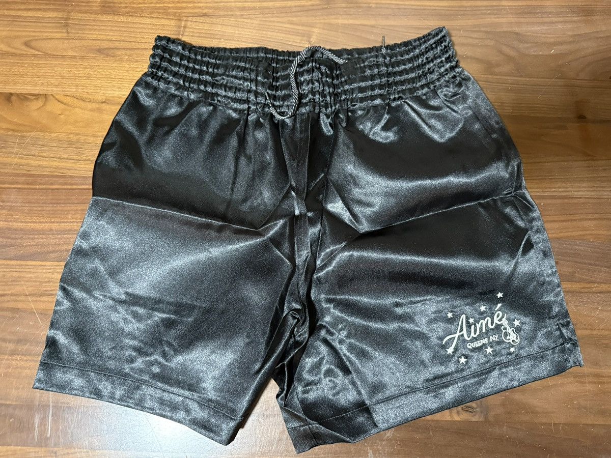 Aime Leon Dore Aime Leon Dore Boxing Sparring Short Jet Black Shorts Large Size US 34 / EU 50 - 1 Thumbnail