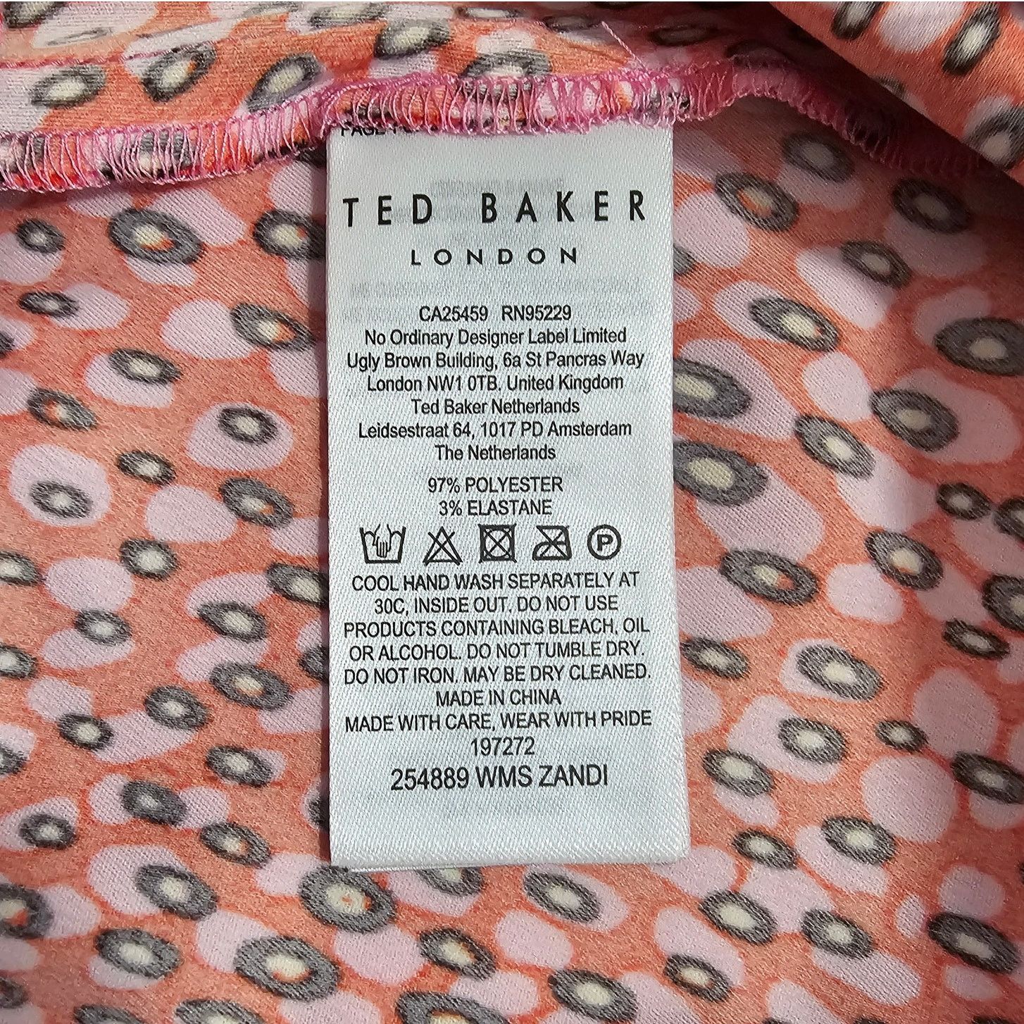 Ted Baker MINT Ted Baker Pleated Side Slit Zandi Midi Skirt 0 (2-XS) Size 25" / US 0 / IT 36 - 11 Thumbnail