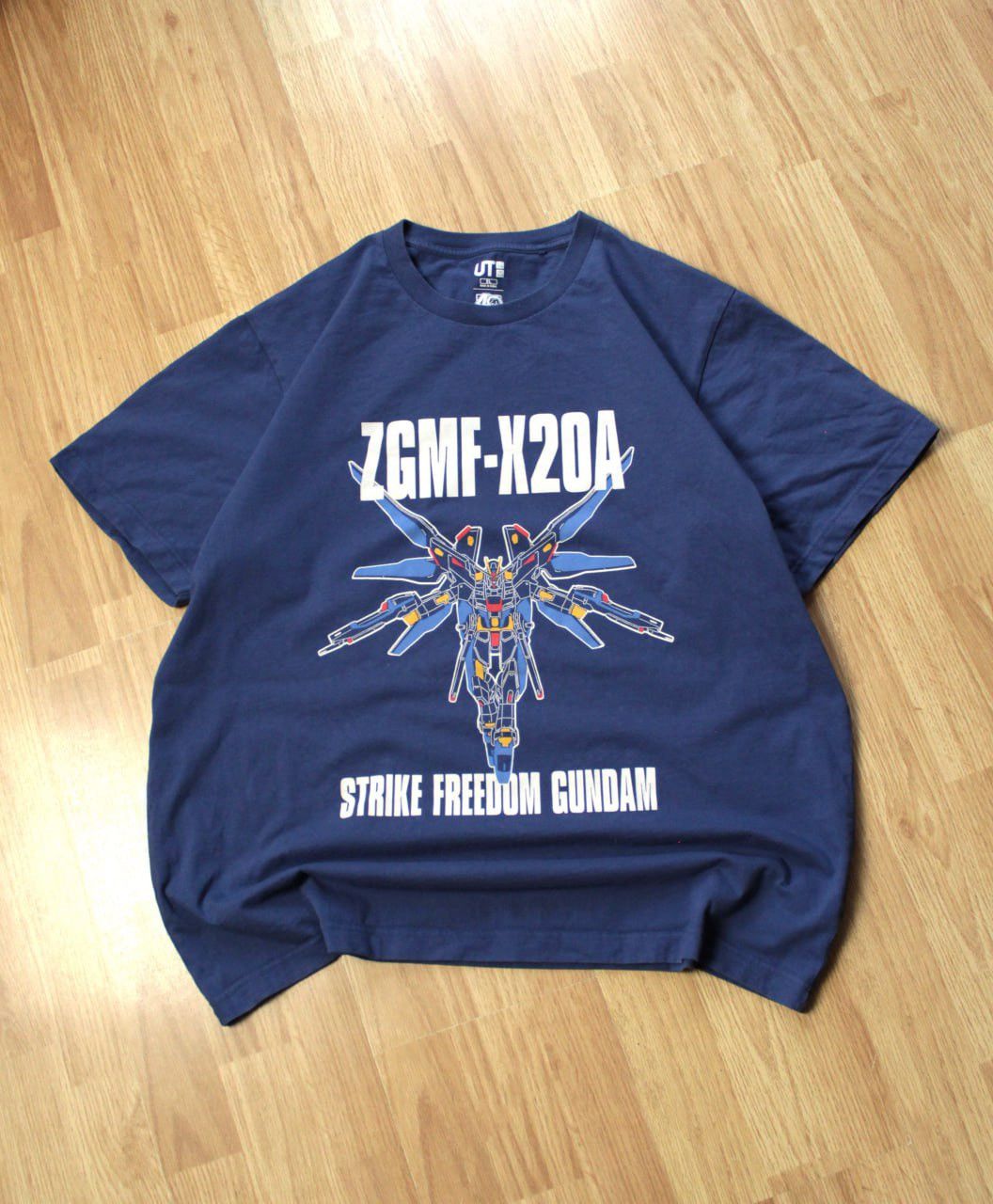 Cartoon Network 🔥 2004 Strike Freedom Gundam Mobile Suit Seed Destiny Shirt Size US XL / EU 56 / 4 - 1 Thumbnail