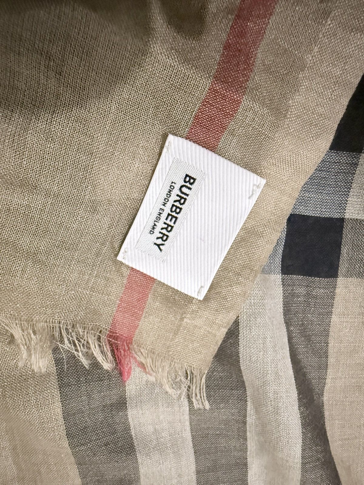 Burberry Burberry soft shole scarf Size ONE SIZE - 3 Thumbnail