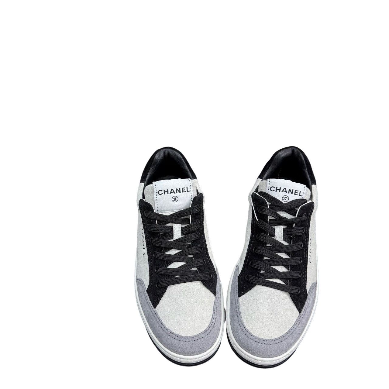 Chanel Chanel Panel Low-Top Sneakers Size 37 Size US 6 / IT 36 - 1 Thumbnail