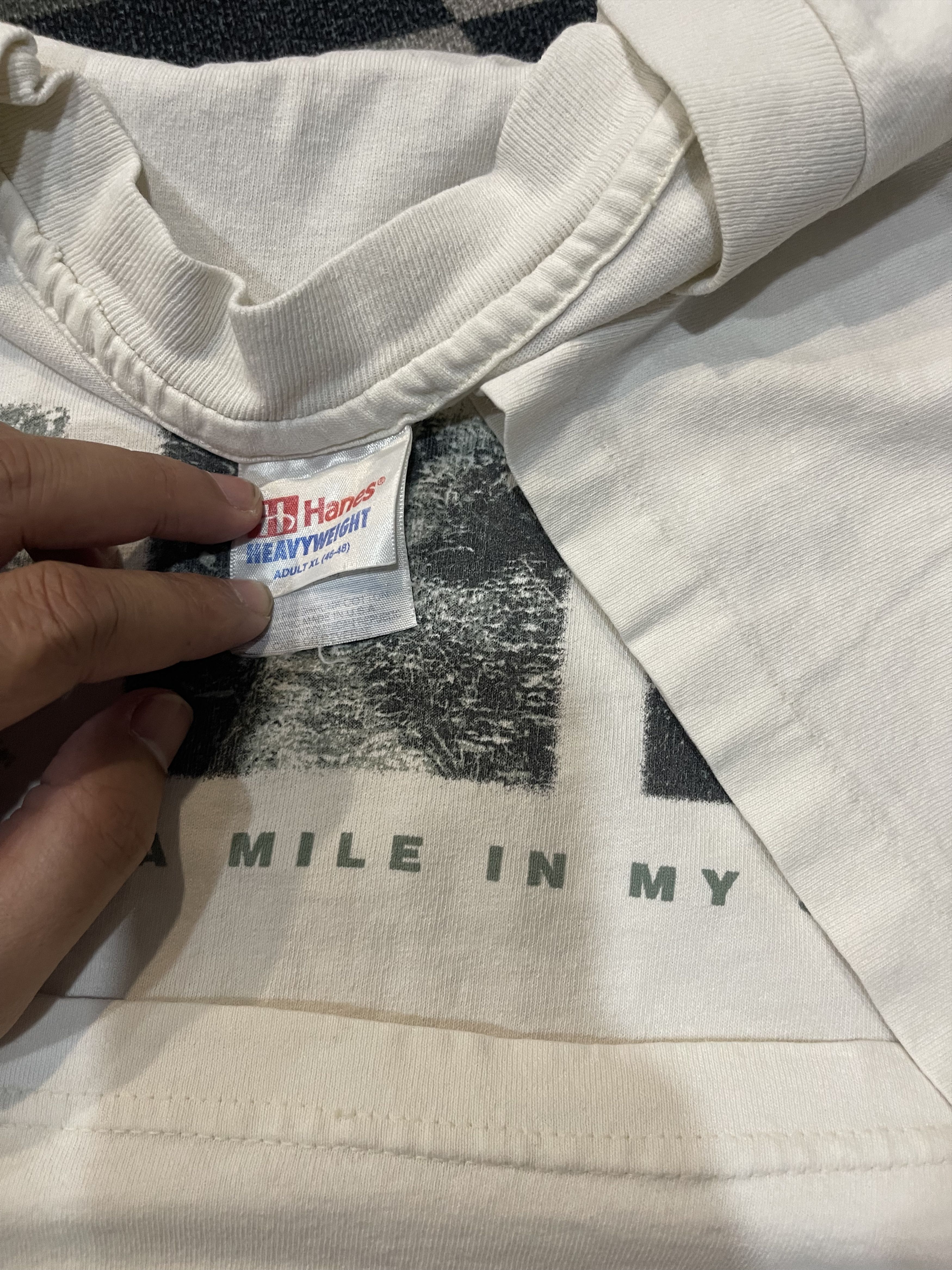 Vintage Rare Vintage Clay Crosse "He Walked a Mile In My Shoes" Tee Size US XL / EU 56 / 4 - 2 Thumbnail