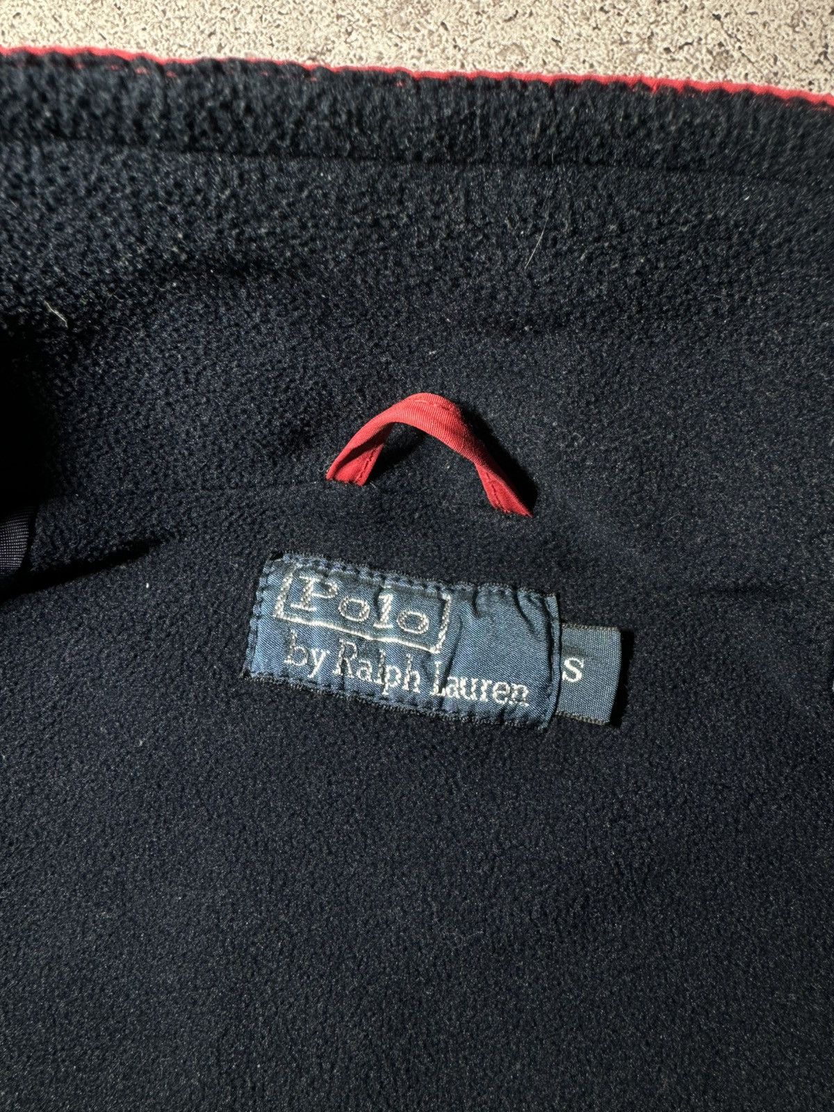 Polo Ralph Lauren × Vintage Polo Ralph Lauren Nylon Fleece Jacket Red Windstoper Size S Size US S / EU 44-46 / 1 - 8 Thumbnail