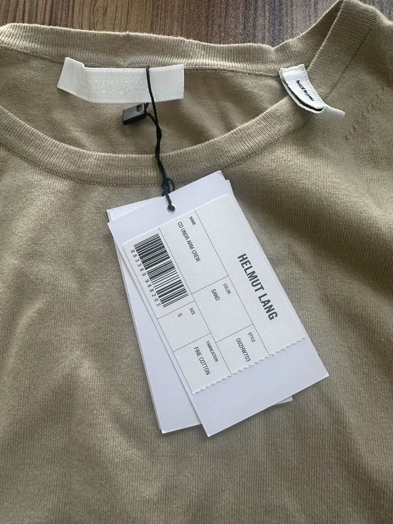 Helmut Lang HELMUT LANG Lady's cut t-shirt Size S / US 4 / IT 40 - 3 Thumbnail