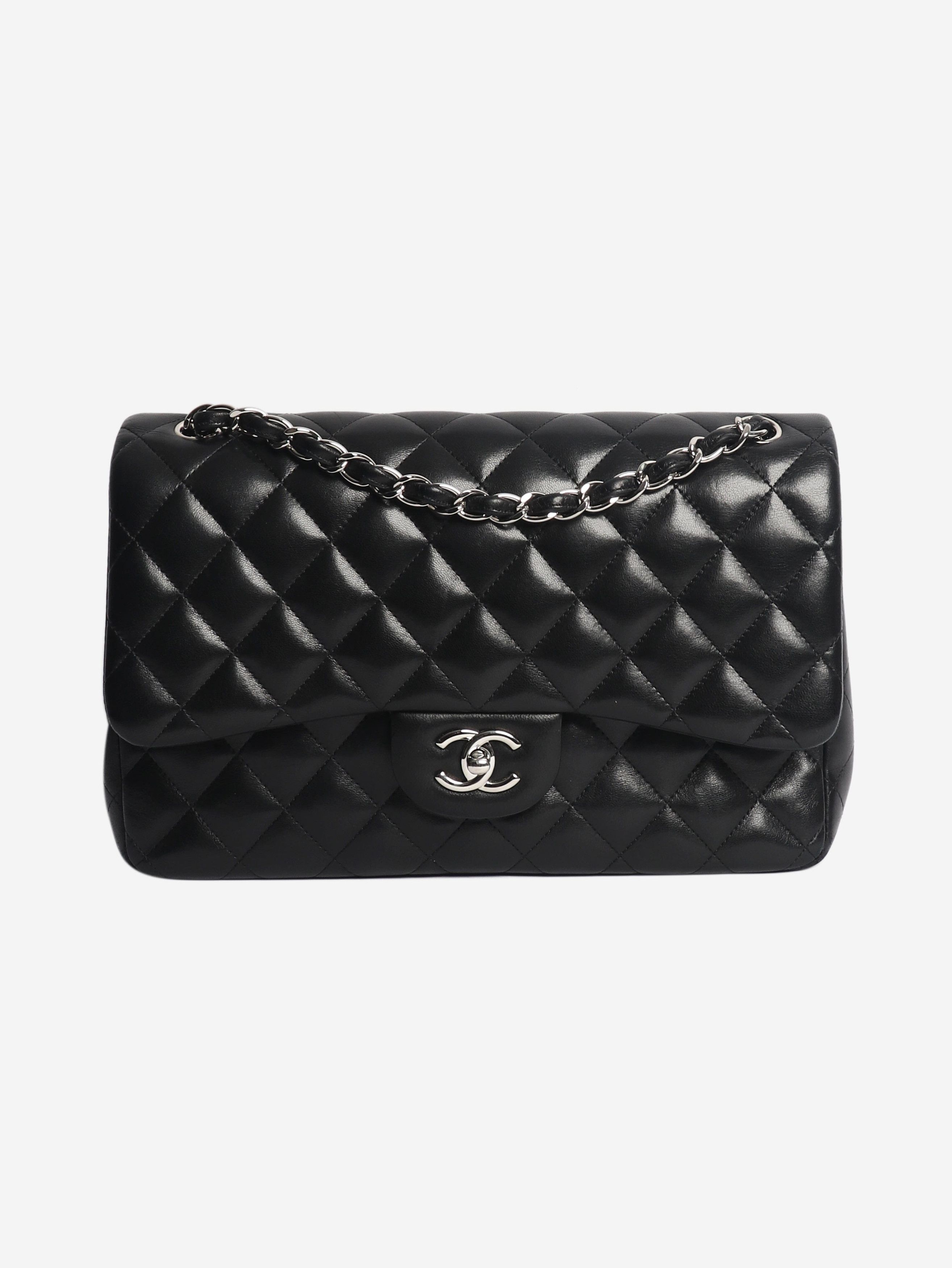 Chanel Black 2014 lambskin double flap Size ONE SIZE - 1 Thumbnail