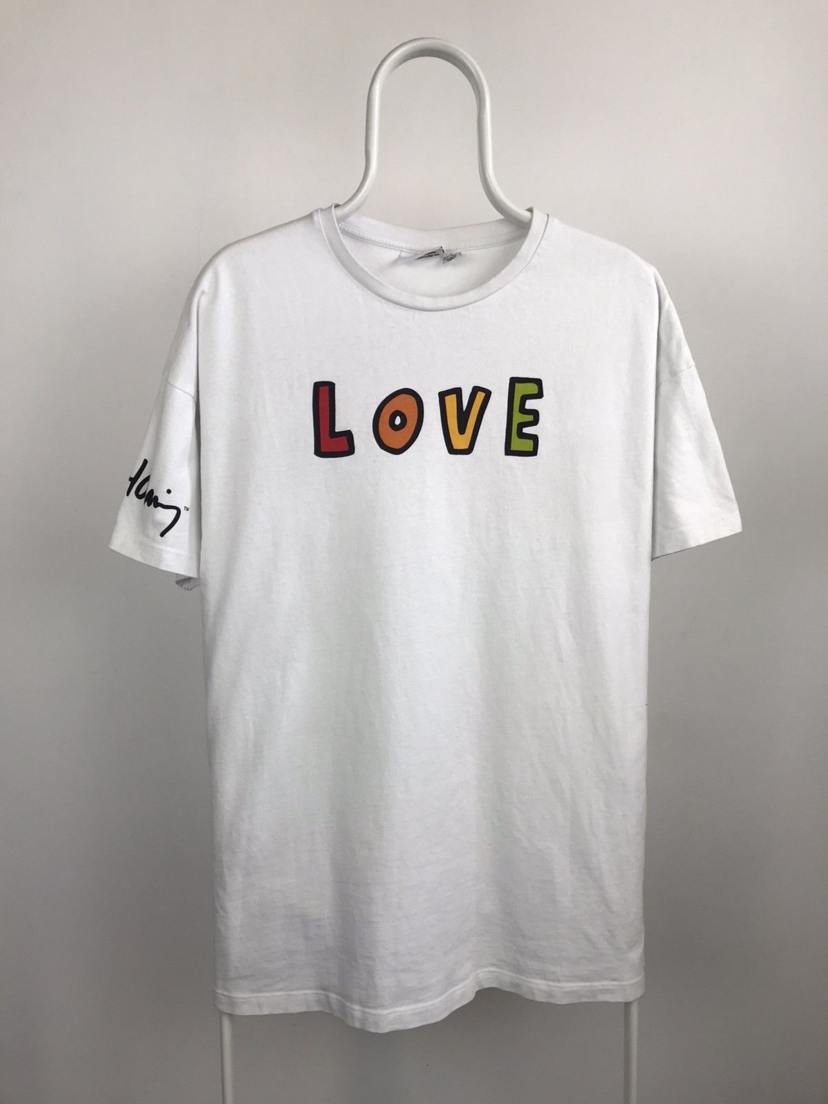 Keith Haring Keith Haring Big Logo Oversized Tee Size US S / EU 44-46 / 1 - 3 Thumbnail