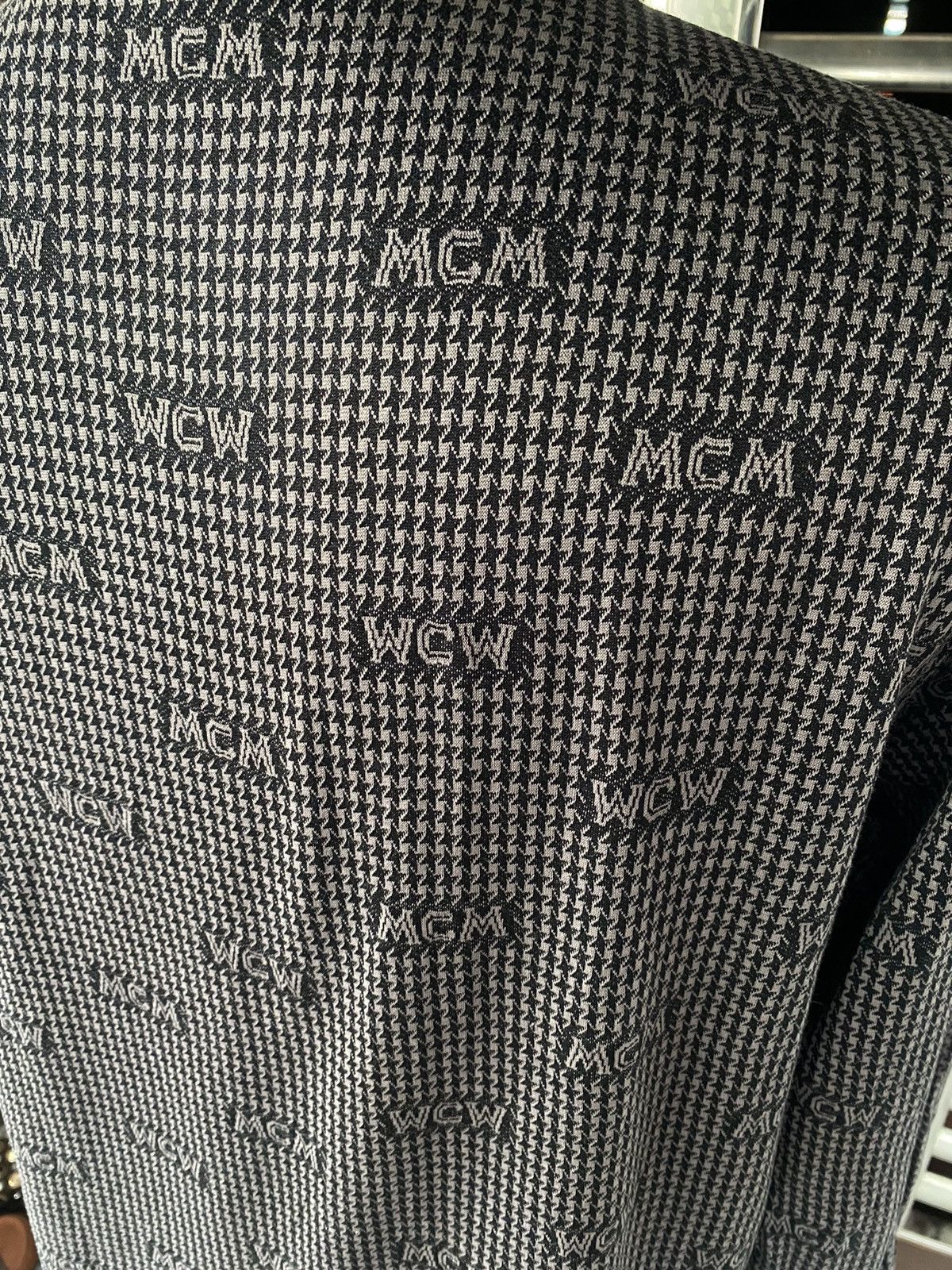 Vintage Vintage MCM Monogram Polo Tshirt Size US M / EU 48-50 / 2 - 12 Thumbnail