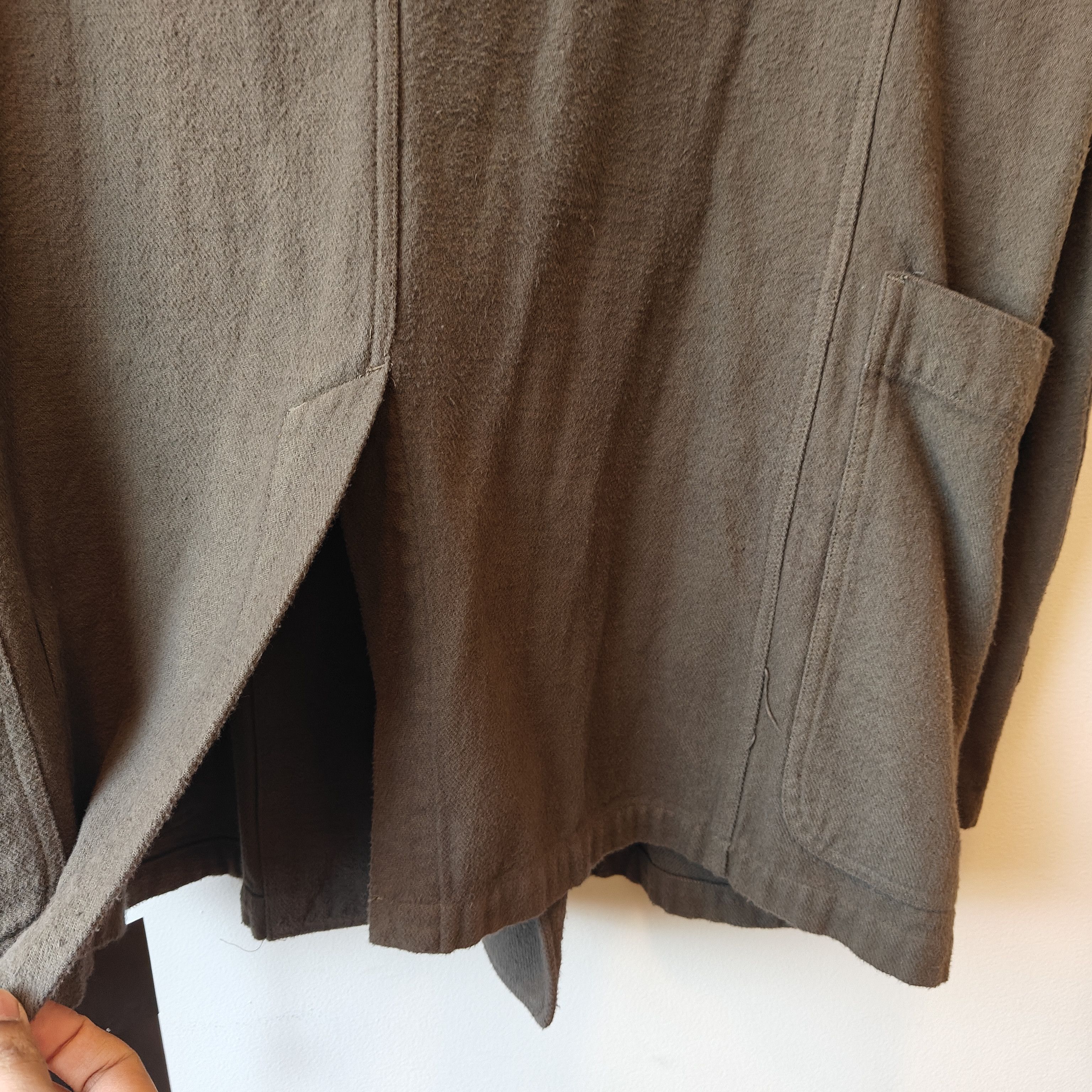 The Viridi-anne NWT BRUSHED TWILL Double Breasted JACKET Size 2/M $1135 Size US M / EU 48-50 / 2 - 19 Thumbnail
