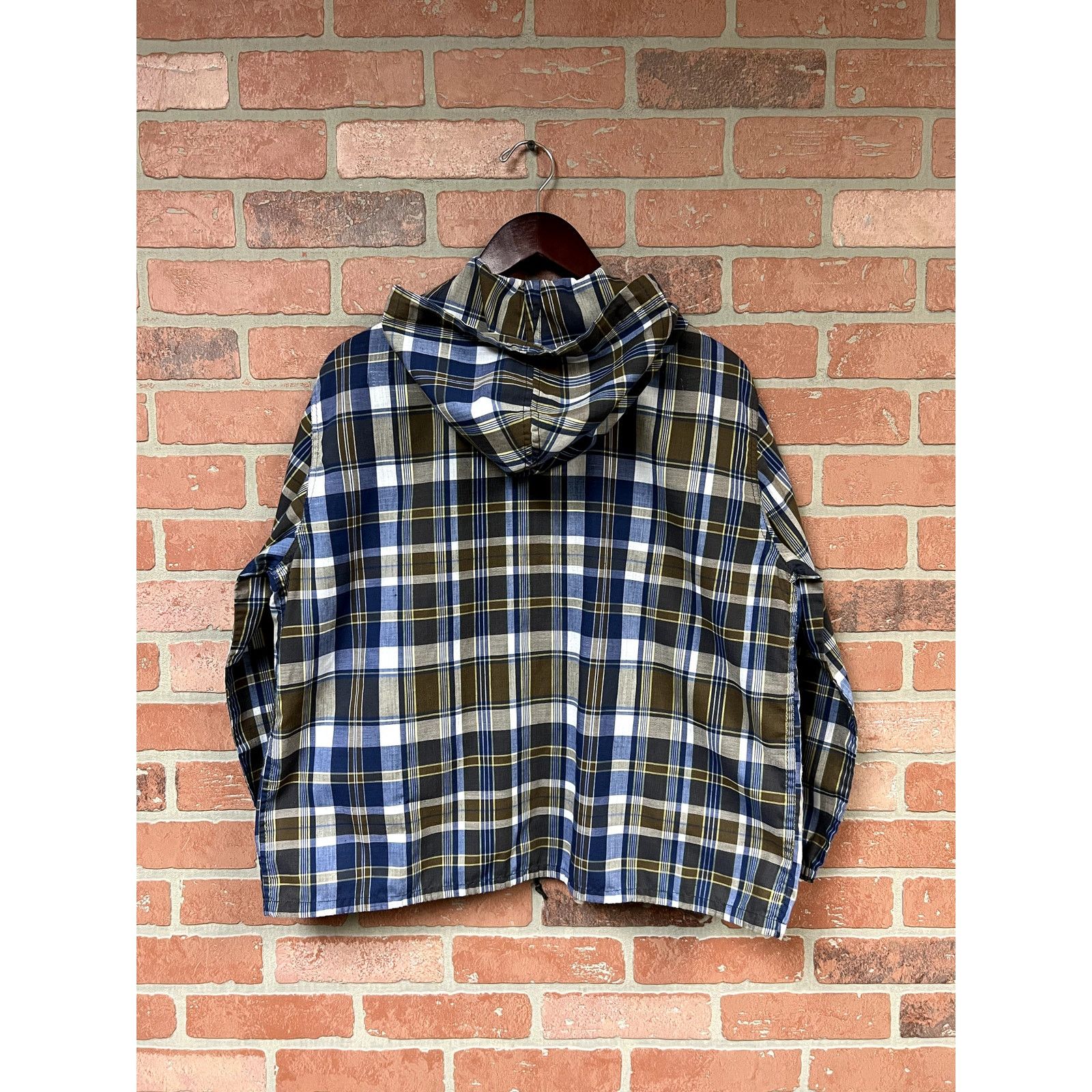 Vintage Vintage 70s Plaid Light Jacket Size US M / EU 48-50 / 2 - 2 Thumbnail