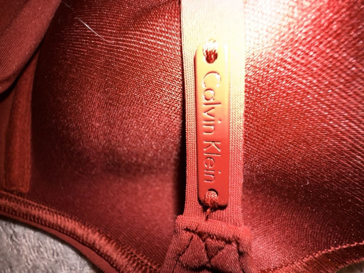 Calvin Klein Calvin Klein Sculpting Lycra Swim Set - Terracotta Sz 16 Size XL / US 12-14 / IT 48-50 - 8 Thumbnail