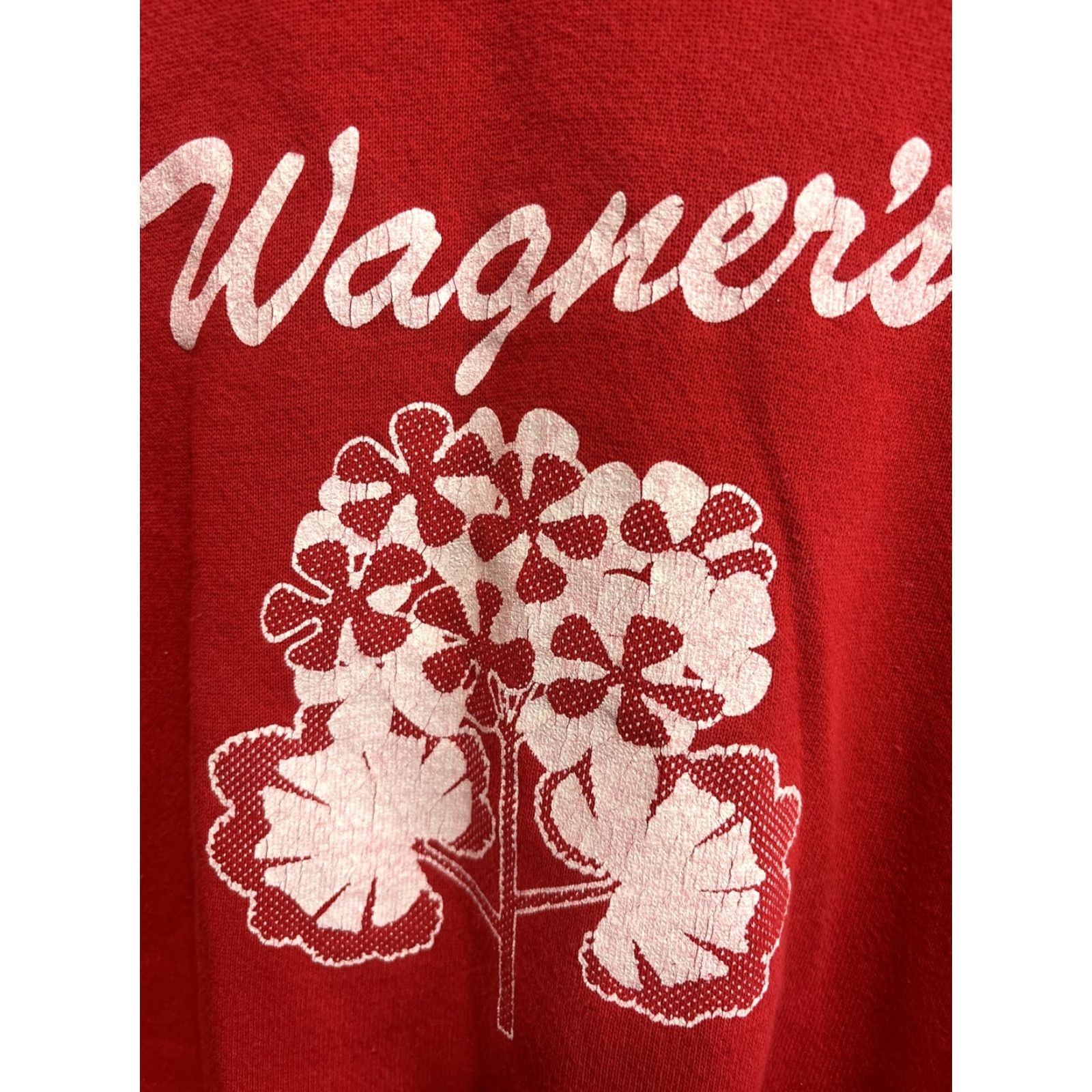 Hanes VINTAGE Hanes Sweatshirt Mens XXL Raglan Red Bowling Alley 80s Raglan Crew Neck Graphic Print Size US XXL / EU 58 / 5 - 3 Thumbnail