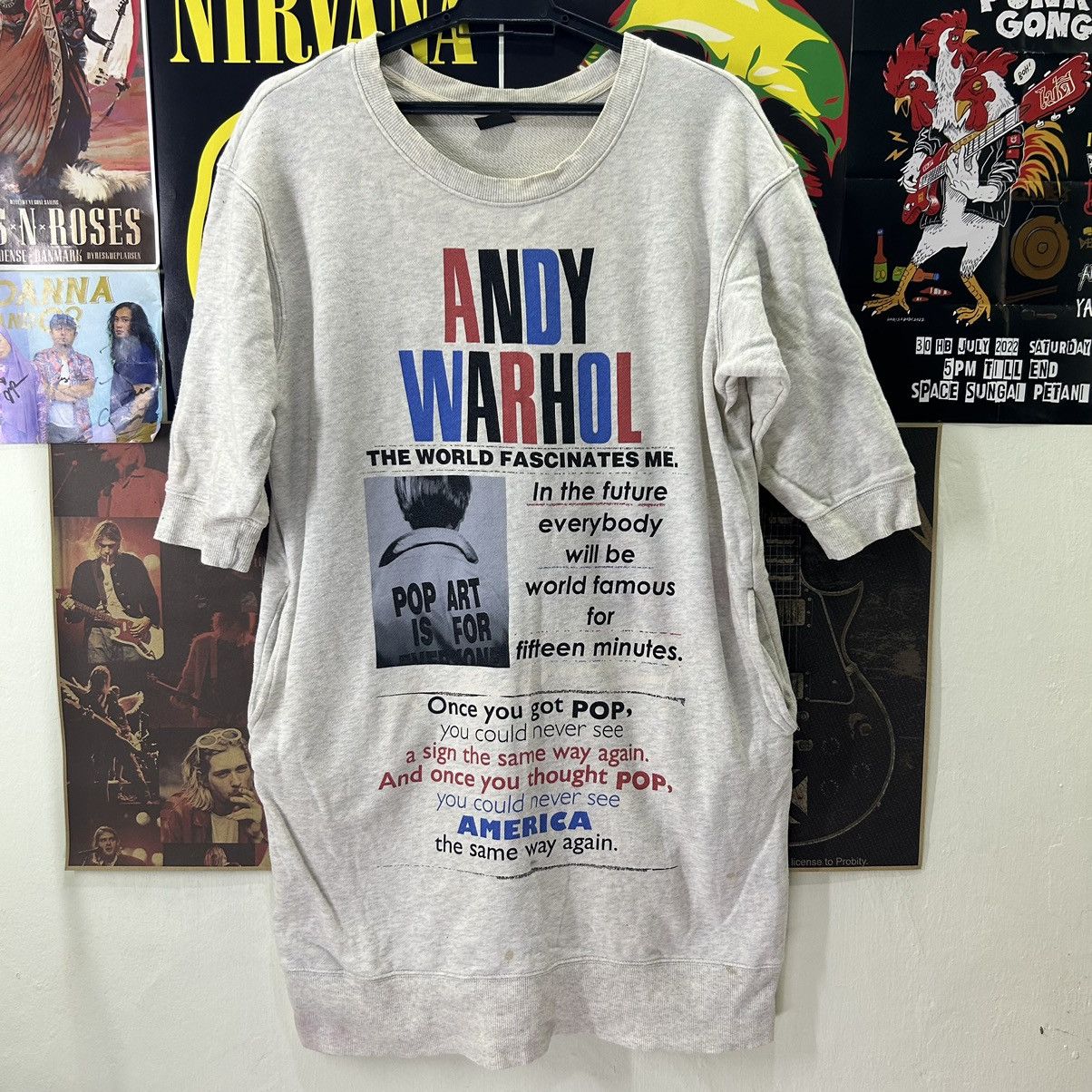 Uniqlo Vintage Andy Warhol Pop Art Uniqlo Sweatshirt Size L / US 10 / IT 46 - 1 Thumbnail