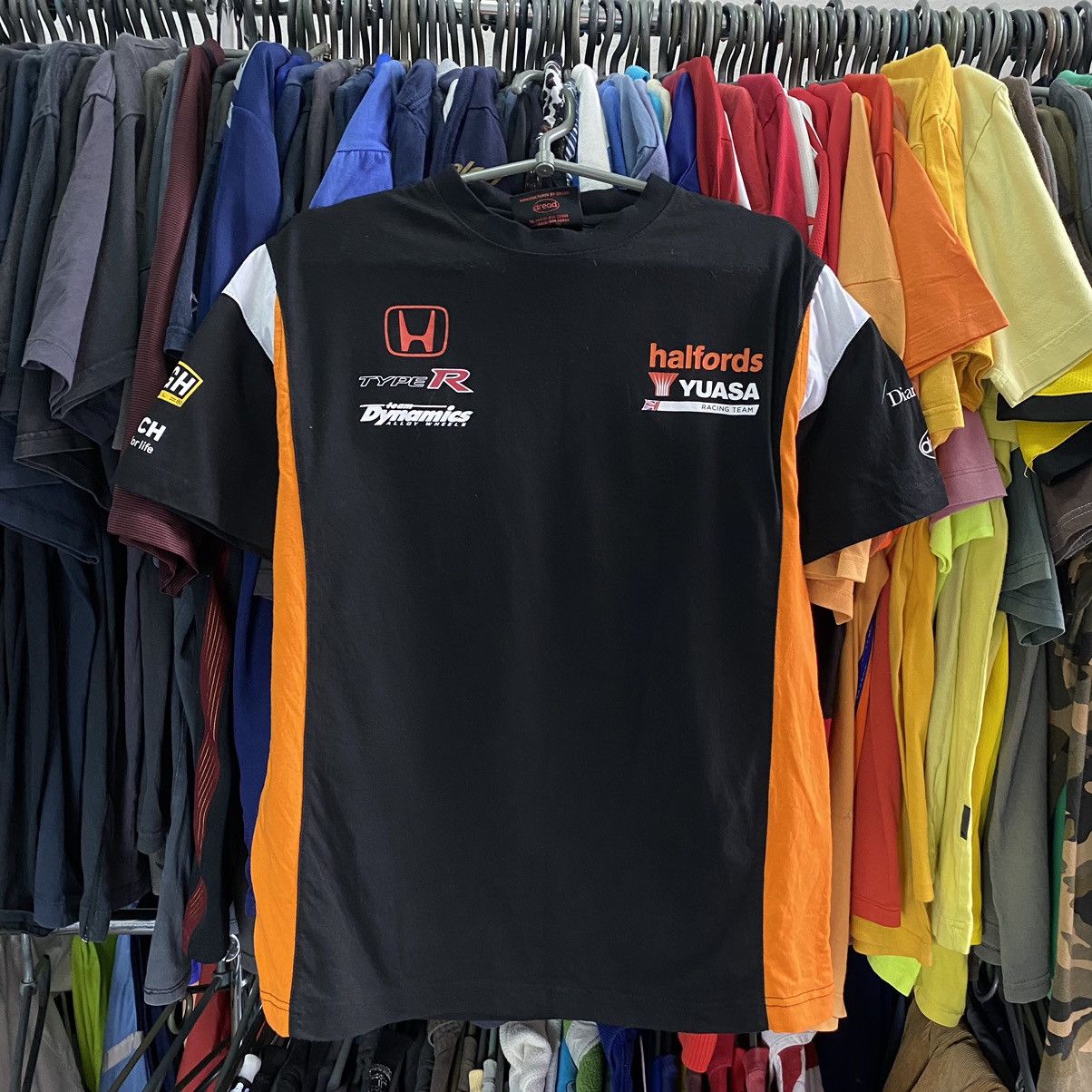 Honda Vintage Honda Big Logo Many Sponsors Racing 90’s tee Size US M / EU 48-50 / 2 - 1 Thumbnail