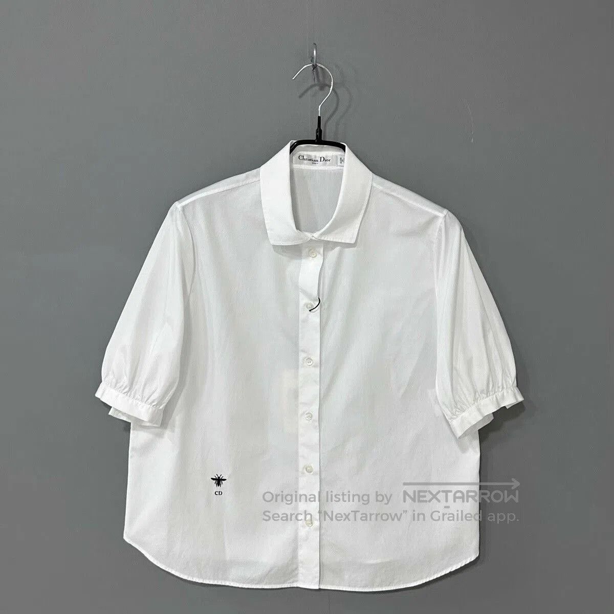 Dior Dior Bee Embroidery Shirt. Size XS / US 0-2 / IT 36-38 - 1 Thumbnail