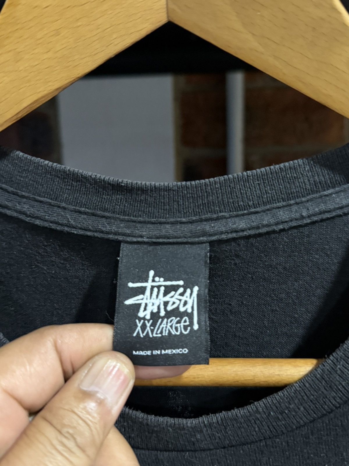 Stussy × Vintage Vintage Stussy Tour Over Size Faded Tee Size US XXL / EU 58 / 5 - 6 Thumbnail