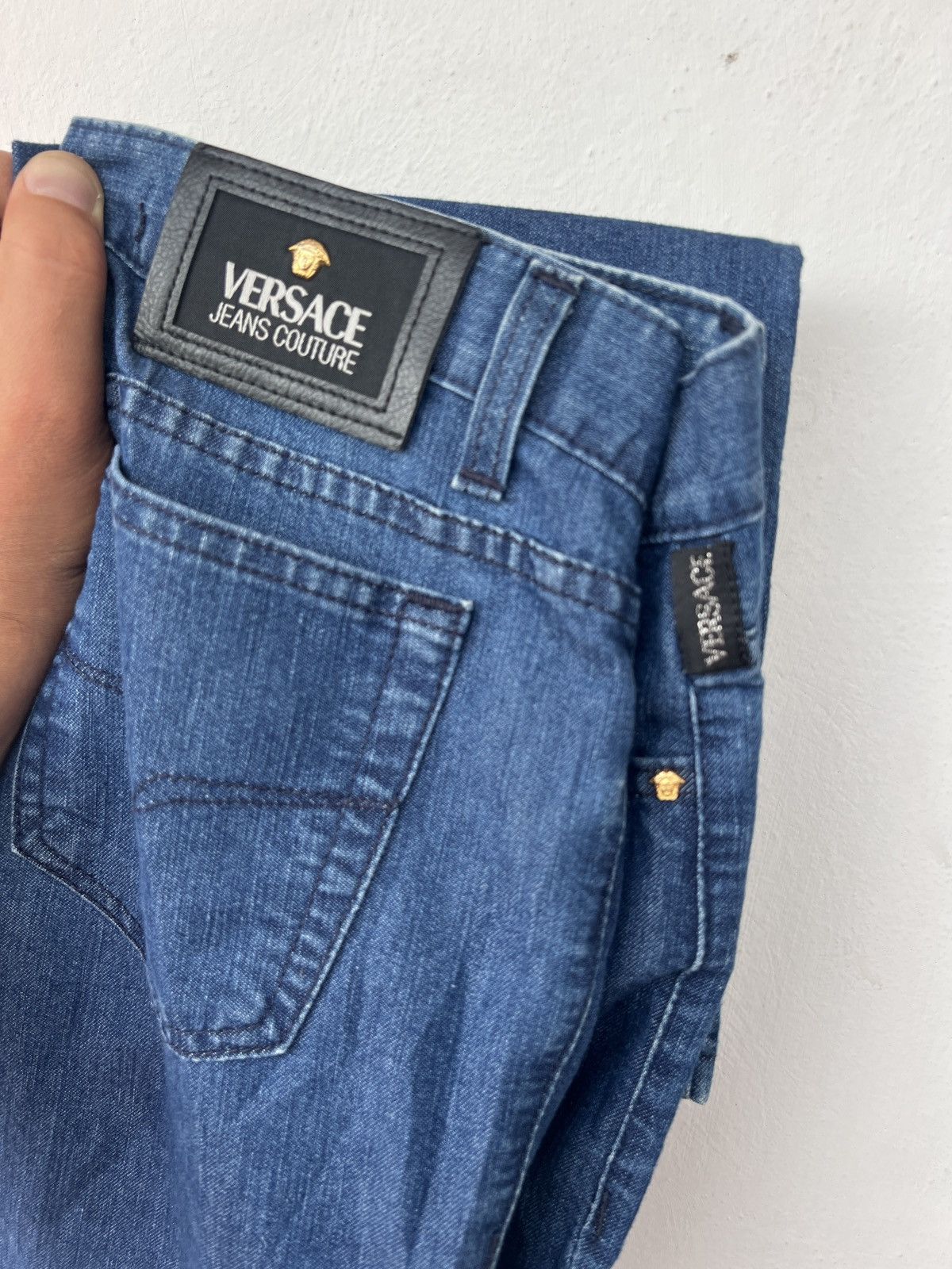 Versace Jeans Couture Versace Jeans Couture italy Blue Denim W28 new Size 30" / US 8 / IT 44 - 11 Thumbnail