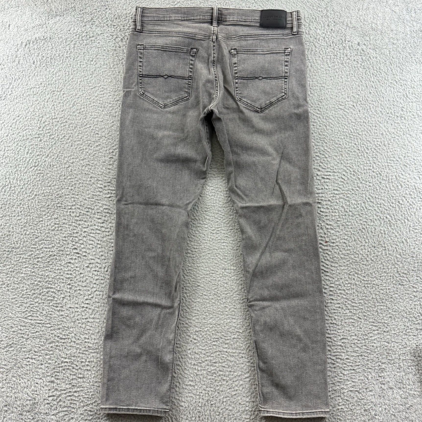 Lucky Brand Lucky Brand Jeans Mens 34x32 Gray Slim Straight Stretch Casual 5-Pocket Design Jeans Men Regular Size 34 Gray Vintage: No Size US 34 / EU 50 - 6 Thumbnail