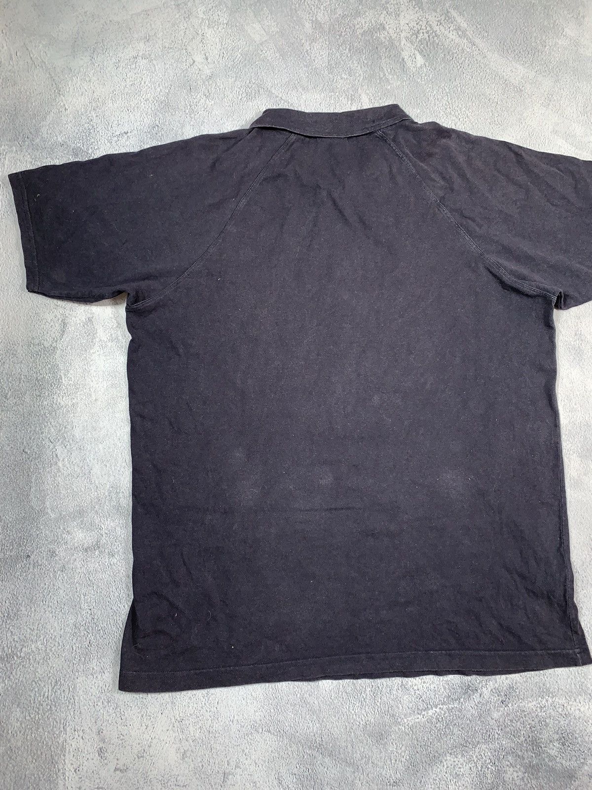 Polo Ralph Lauren × Vintage Vintage 90s Polo USA faded zip 1/4 polo tee streetwear sizeL Size US L / EU 52-54 / 3 - 6 Thumbnail