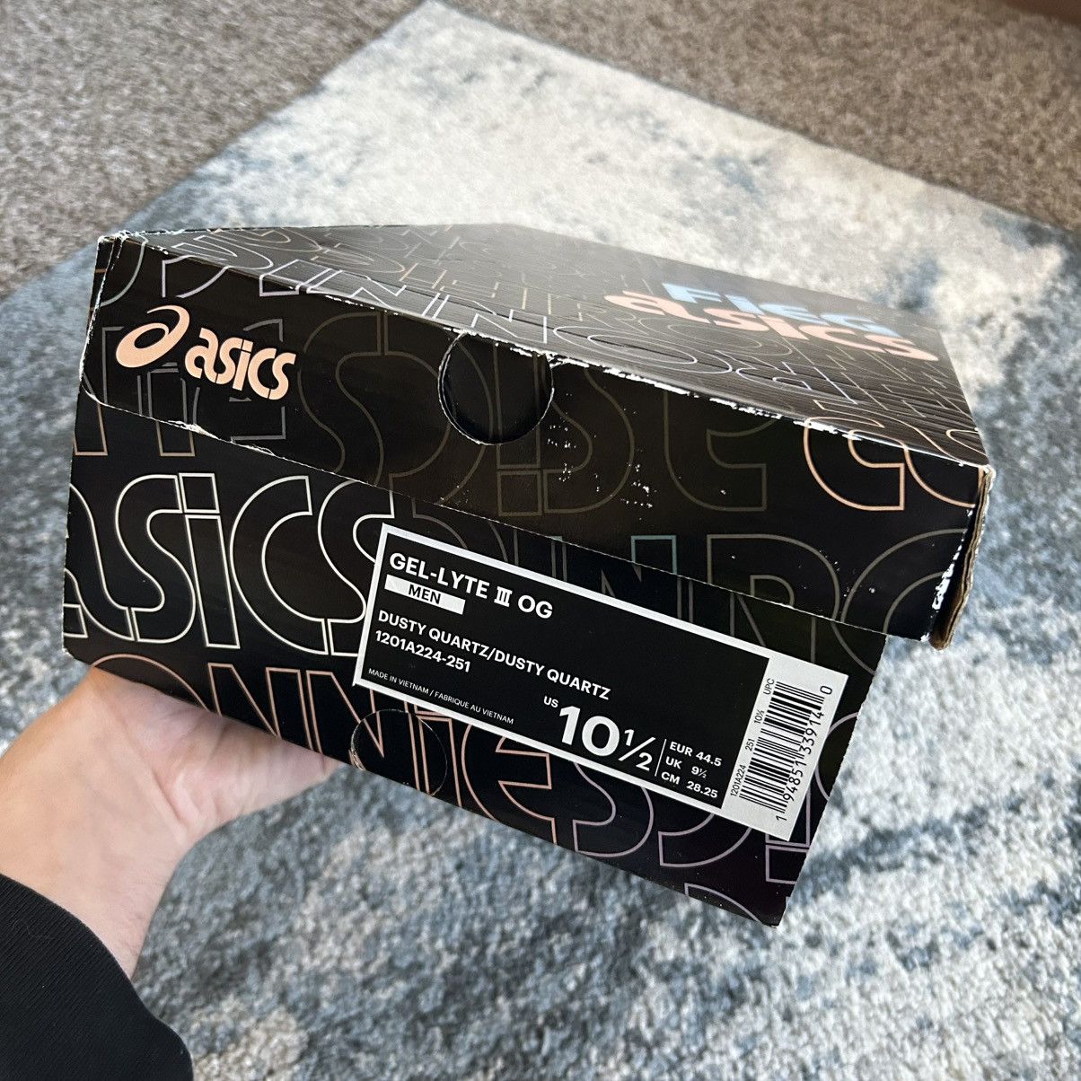 Asics × Kith × Ronnie Fieg 1201A224-251 FW20 GEL LYTE iii “THE PALETTE” DUSTY QUARTZ Size US 10.5 / EU 43-44 - 11 Thumbnail