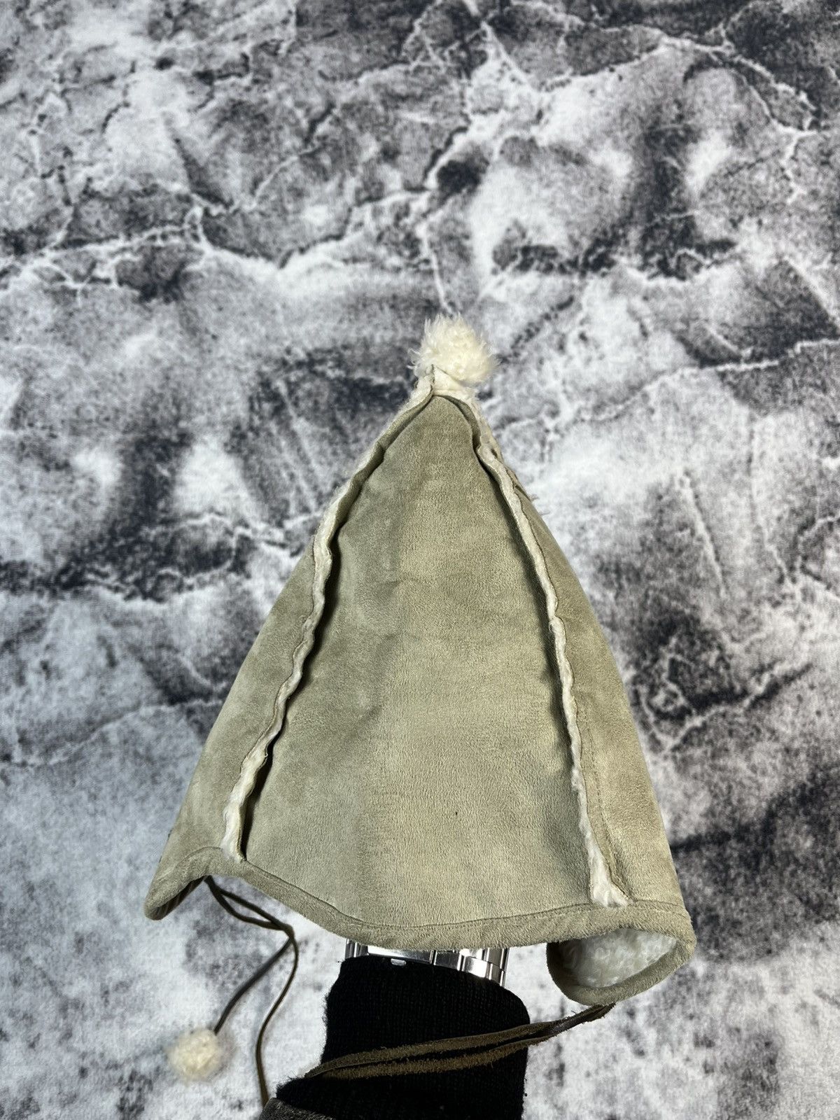 O'Neill O’Neill Aviator Shearling Winter Hat Beige Olive Adjustable Size ONE SIZE - 3 Thumbnail