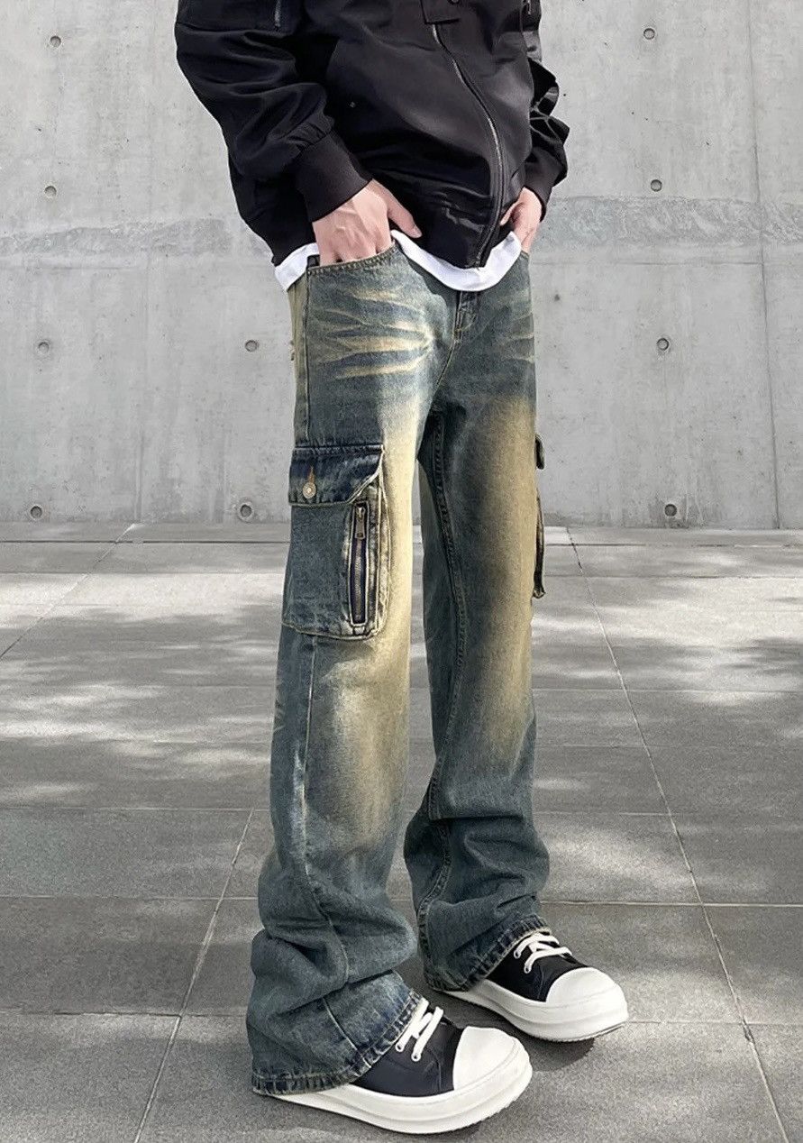 Jean × Vintage Y2k Cargo Jeans Men Size US 30 / EU 46 - 1 Thumbnail