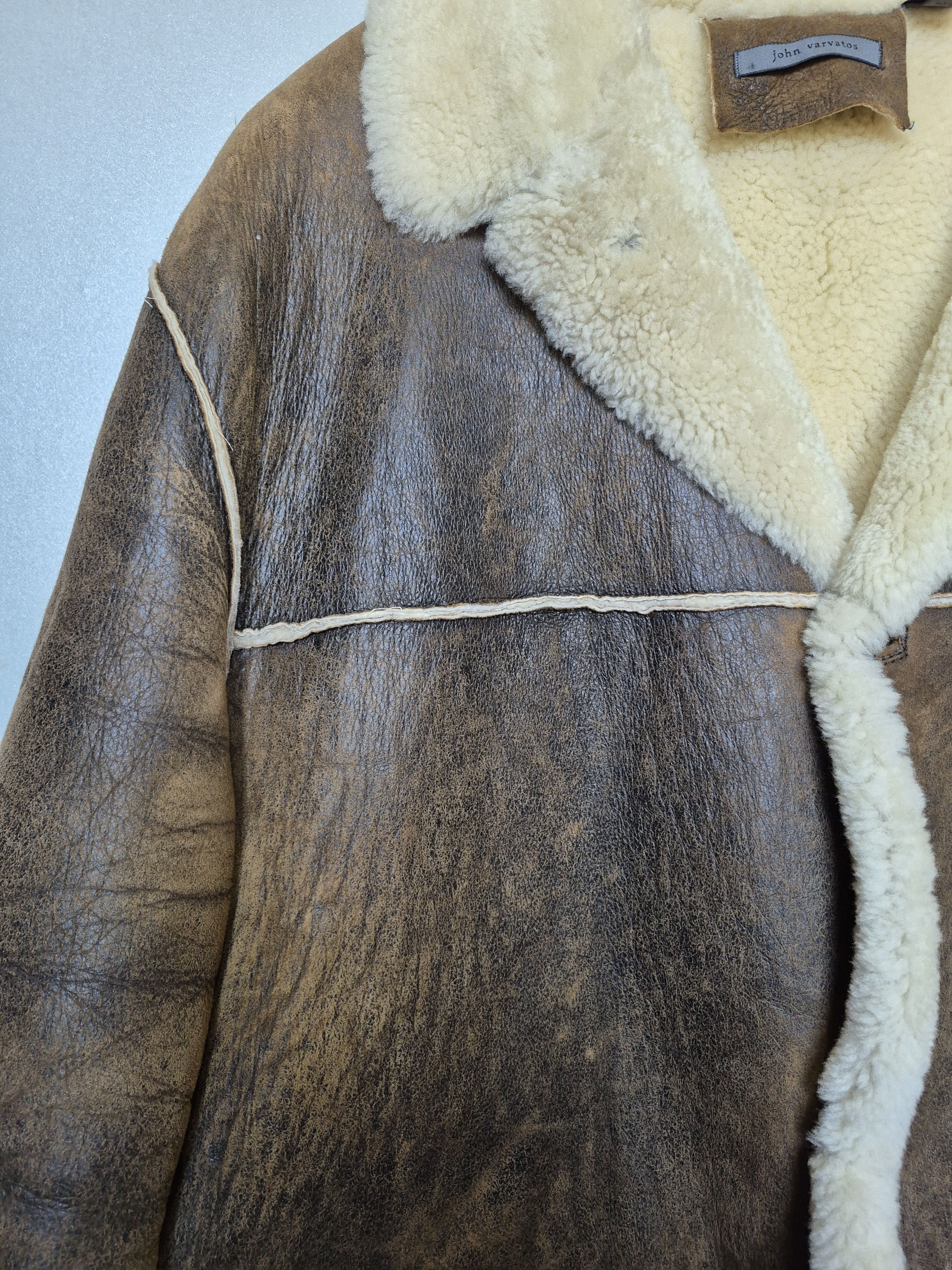 John Varvatos John Varvatos lather Jacket Coat Brown Men Size USA 46 EU 56 Size US XL / EU 56 / 4 - 5 Thumbnail