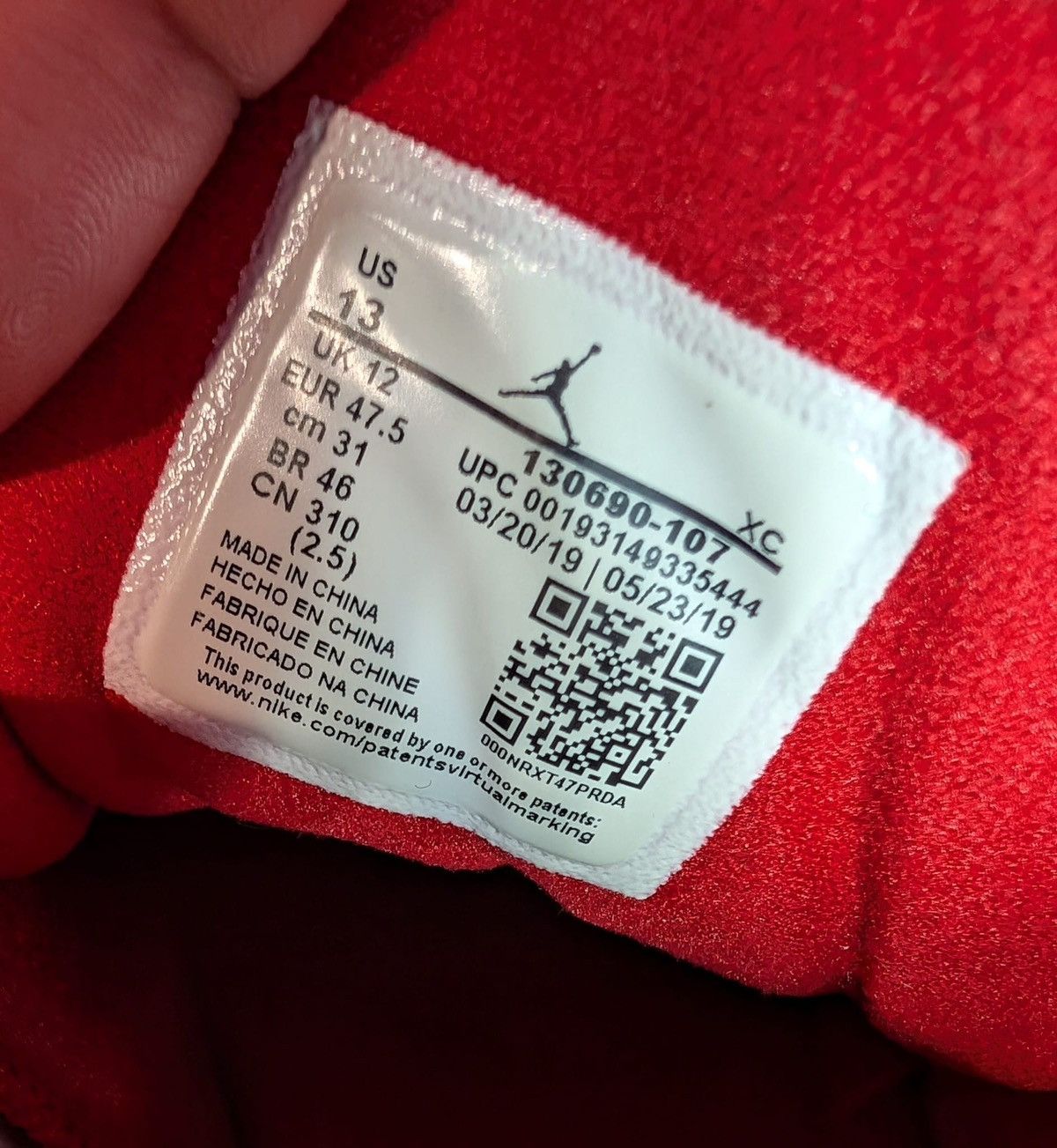 Jordan Brand Size 13 - Air Jordan 12 Retro FIBA Size US 13 / EU 46 - 6 Thumbnail