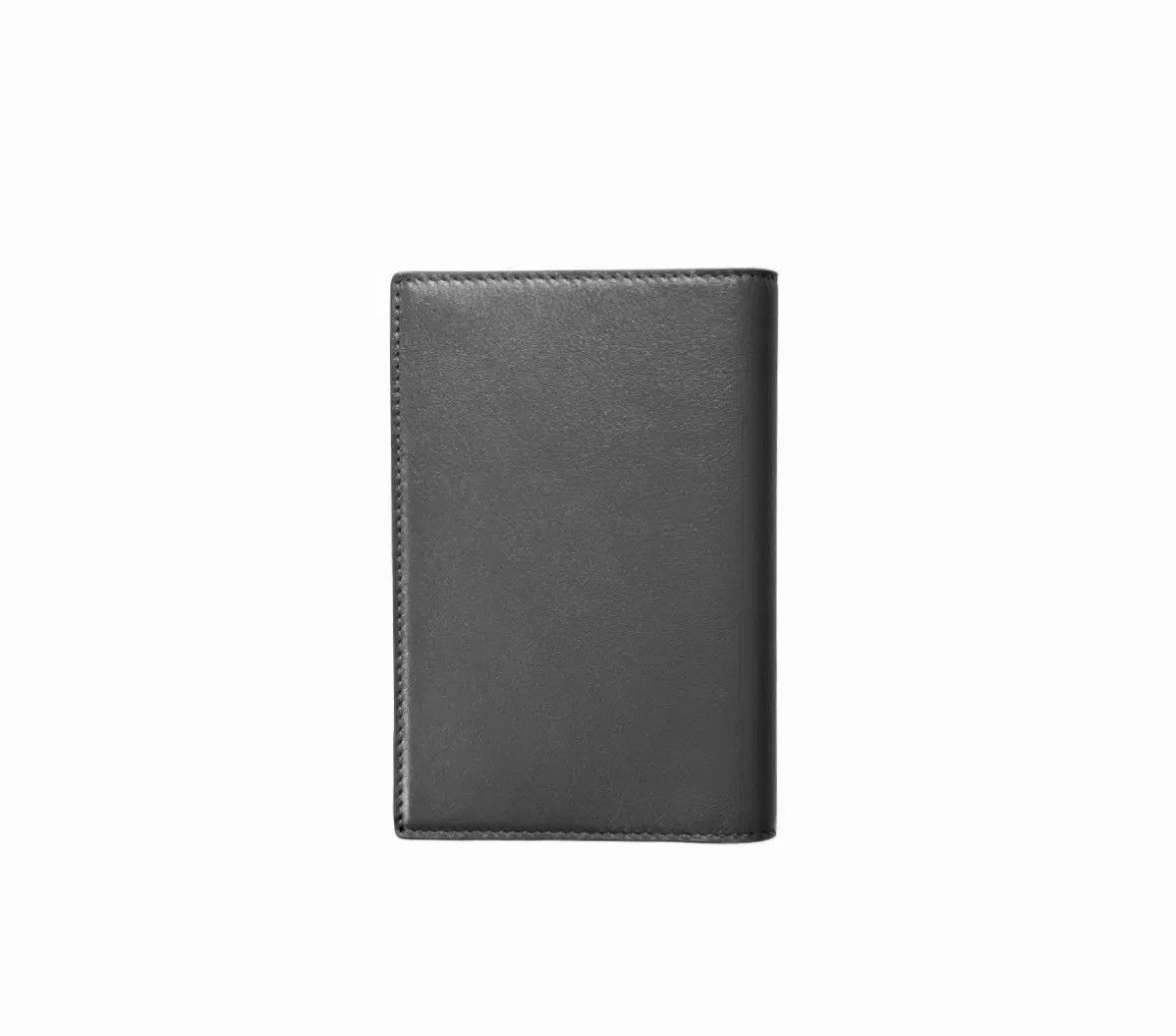 Balenciaga 25FW Balenciaga Passport Black Leather Holder Wallet Size ONE SIZE - 2 Thumbnail