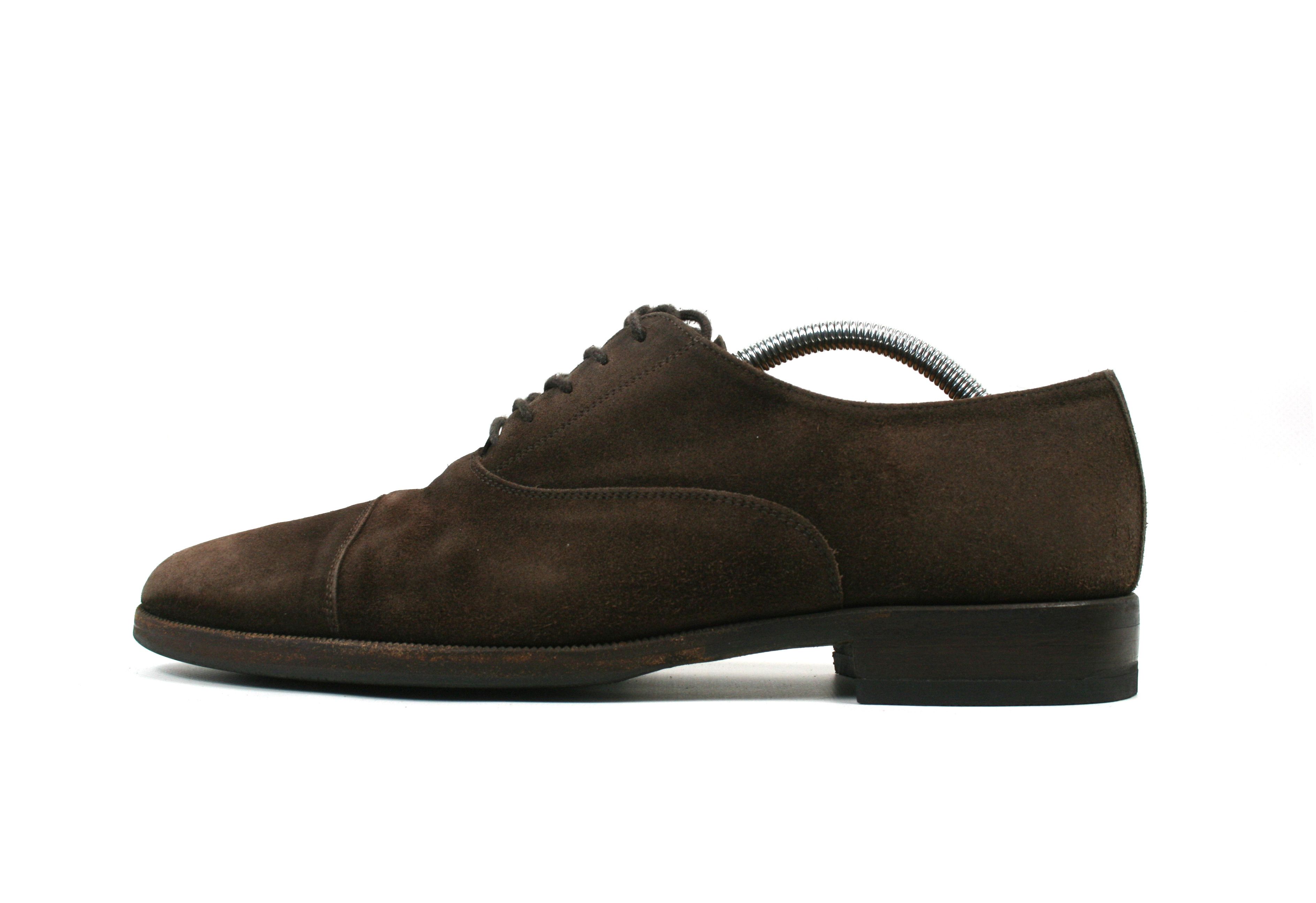 Scarosso Suede Derby Shoes Size US 9 / EU 42 - 1 Thumbnail
