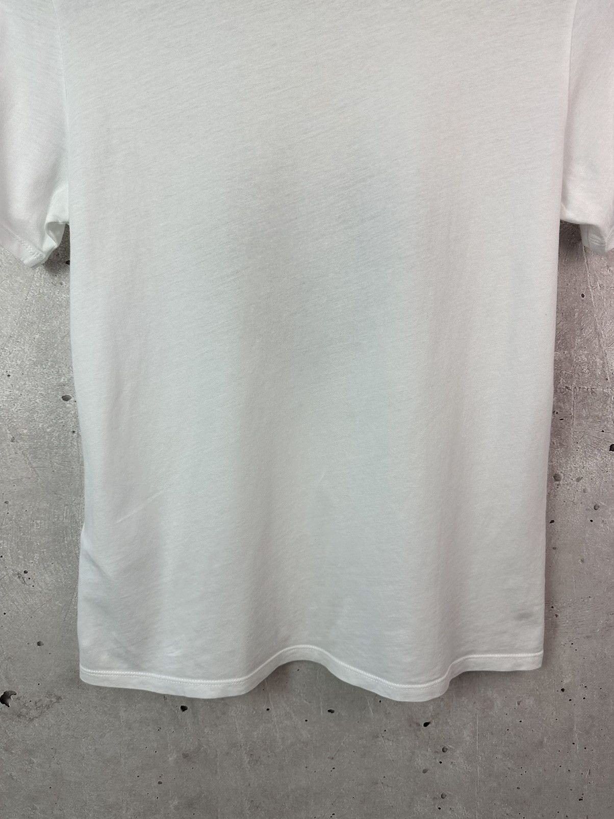 Belstaff Belstaff White Cotton Logo Crew Neck Short Sleeve T-shirt Size S / US 4 / IT 40 - 7 Thumbnail