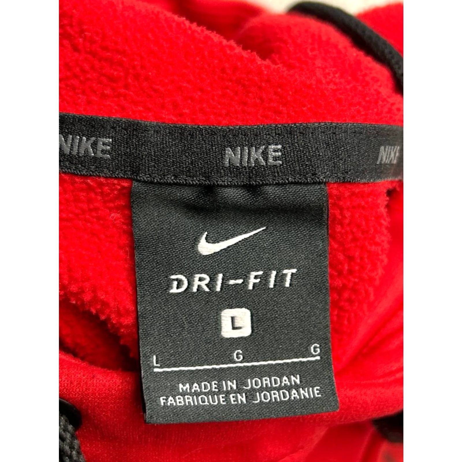 Nike Nike Hoodie Mens Large Red Fleece Dri Fit Raglan Sleeve Athleisure Warm Winter Size US L / EU 52-54 / 3 - 5 Thumbnail