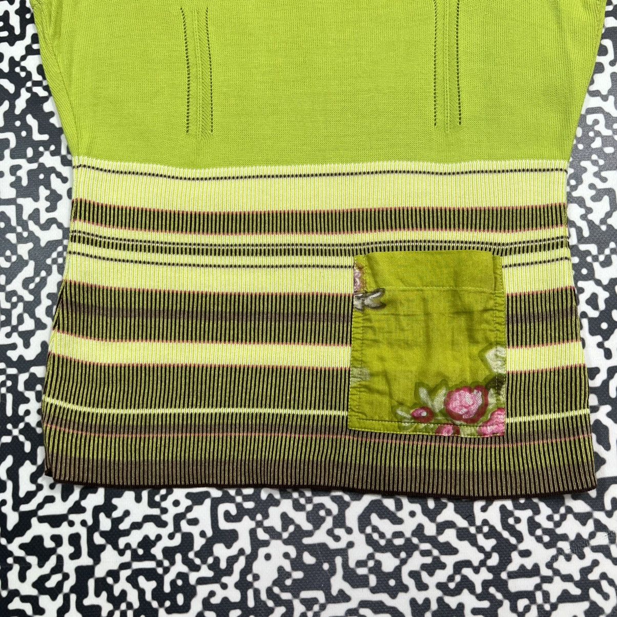 Kenzo Vintage Y2K Kenzo Luxury Retro Style Floral Casual Tank Top Size S / US 4 / IT 40 - 7 Thumbnail